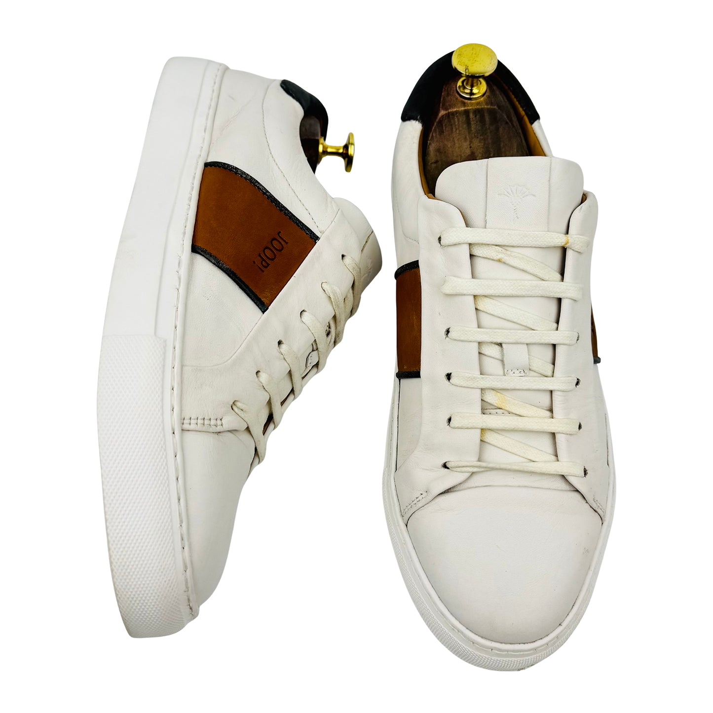 Joop Leather Low-Top 'White' Sneakers (Size 42)