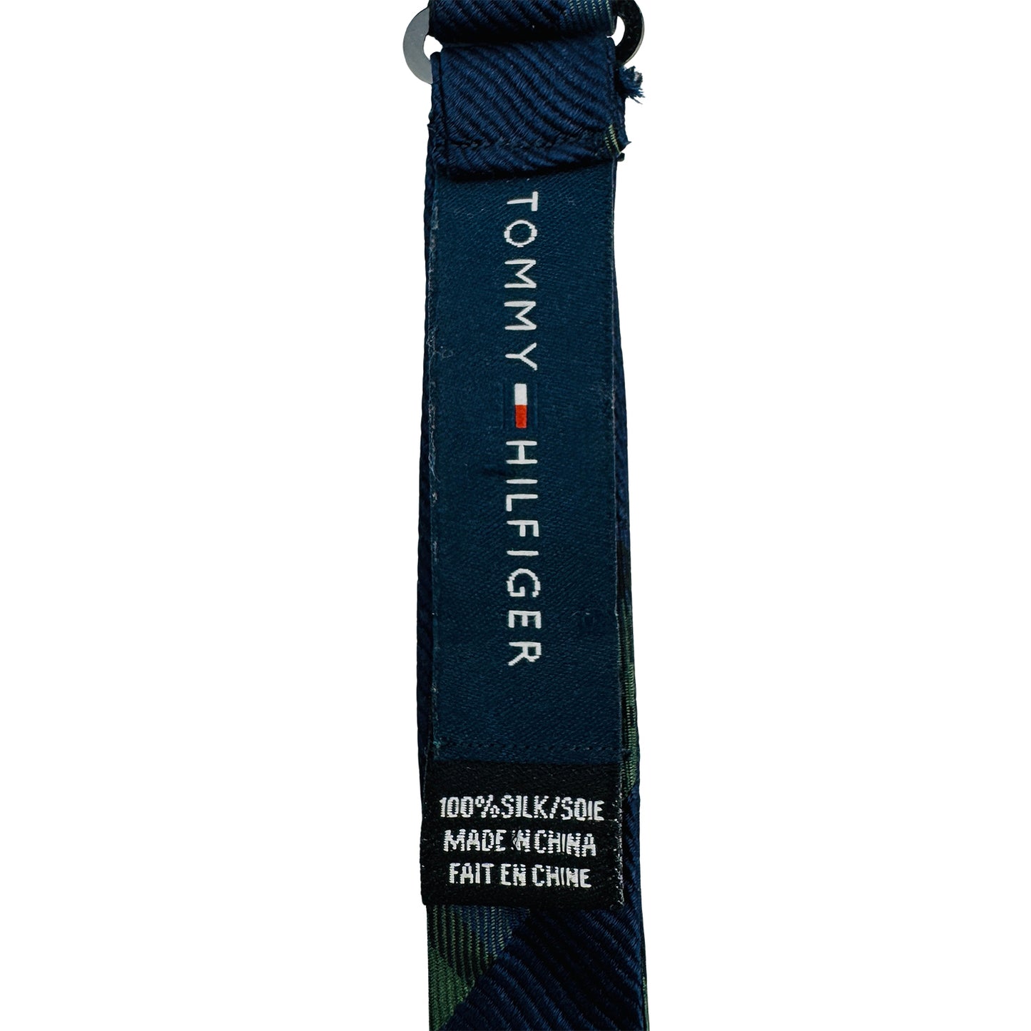 Tommy Hilfiger Dark Navy 'Plaid Stripes' Bow Tie (Size Regular)