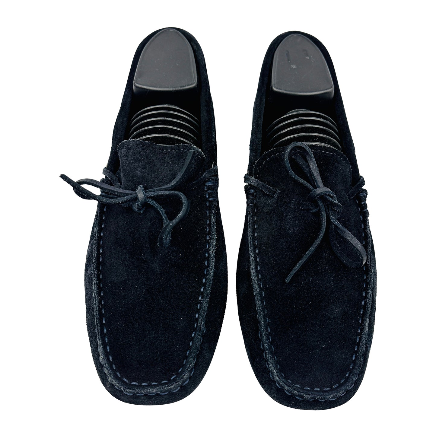 Tod's Dark Navy Suede Gommino Driving Loafers (Size 41.5/42)