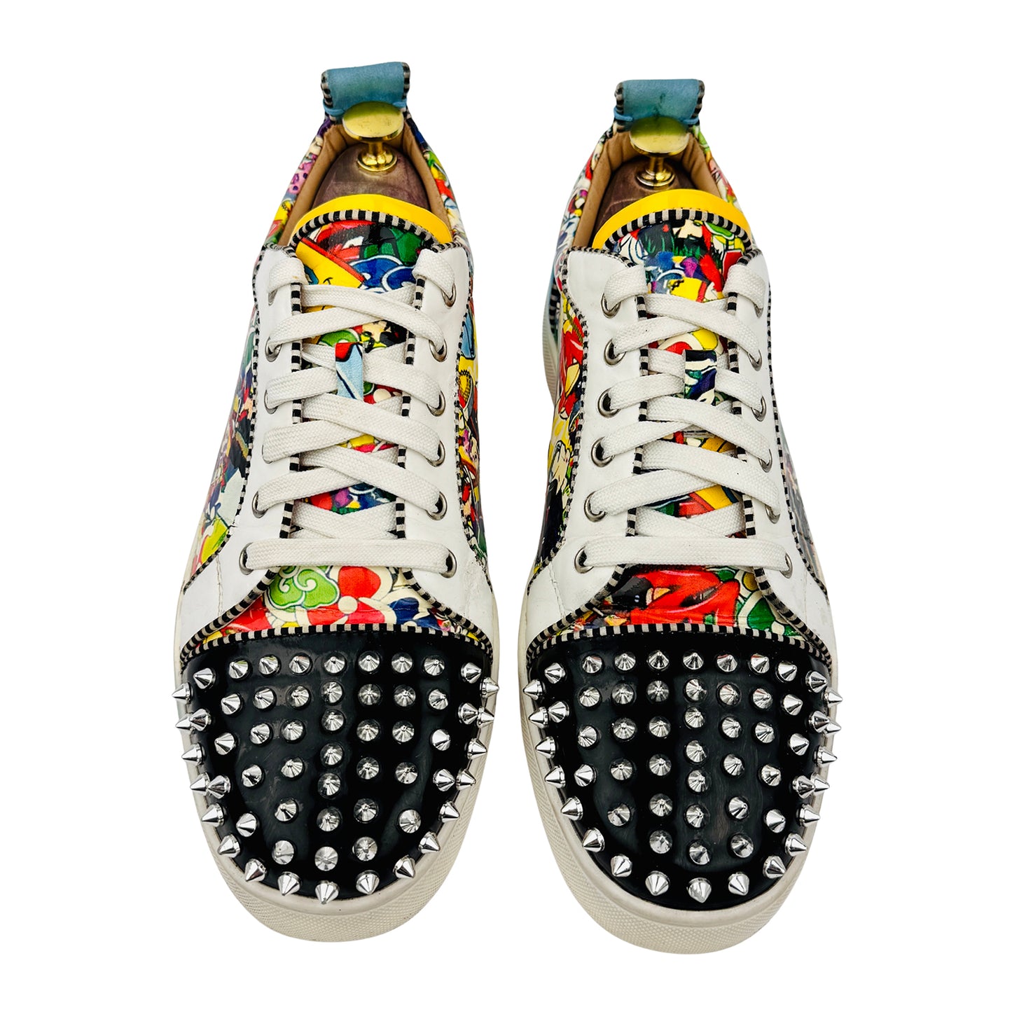 Christian Louboutin Spikes Multicolor Sneakers (Size 42.5/43)