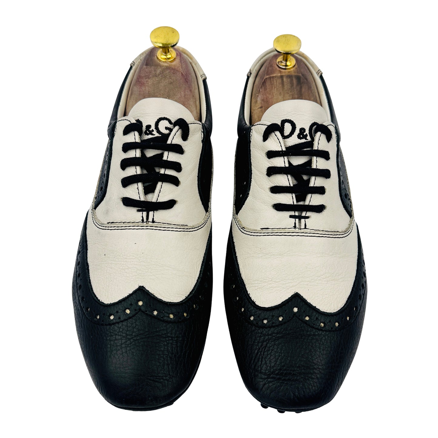 Dolce & Gabbana Men's Brogue Leather Sneakers (Size 42)