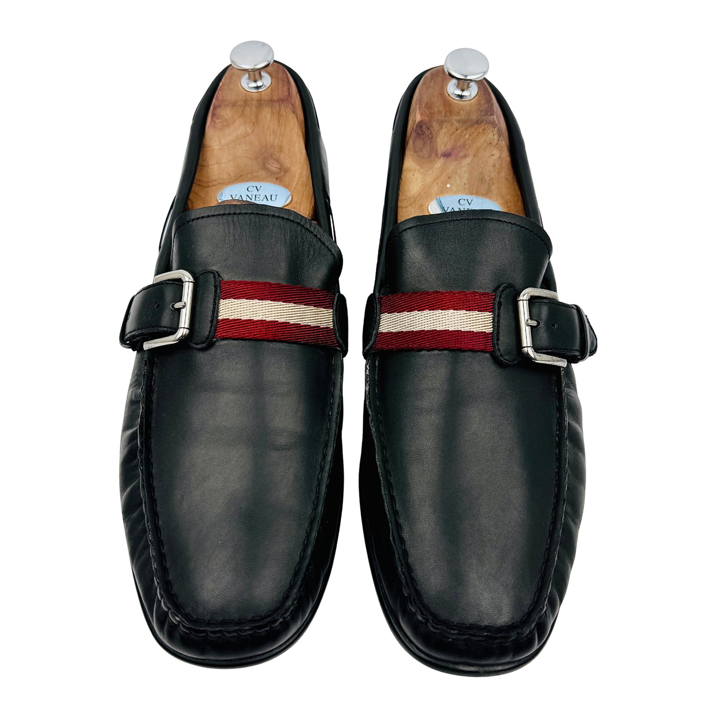 Bally Deister Calf Leather Black Loafers (Size 44/44.5)