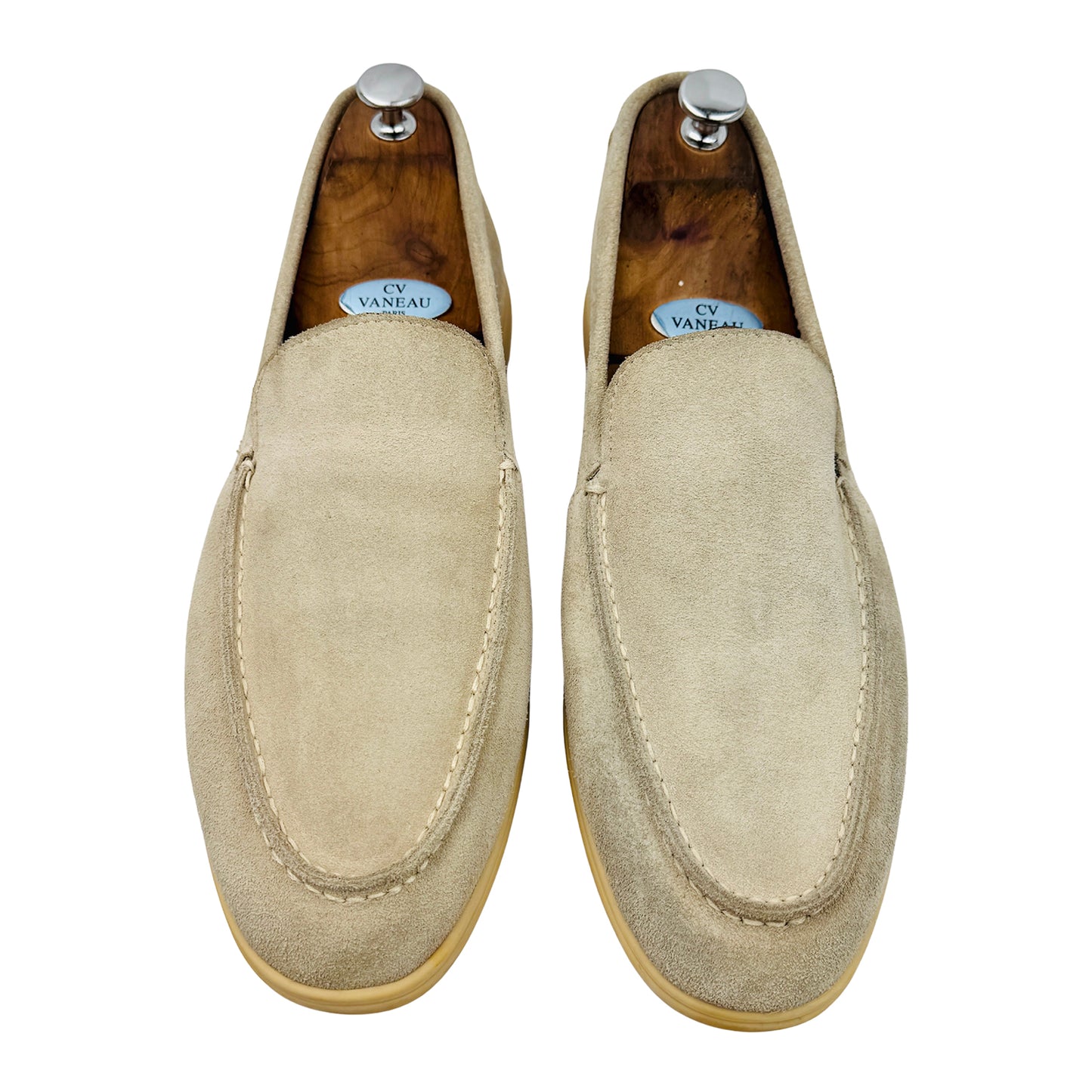 Loro Piana Summer Walk Beige Loafers (Size 45) - H 18068