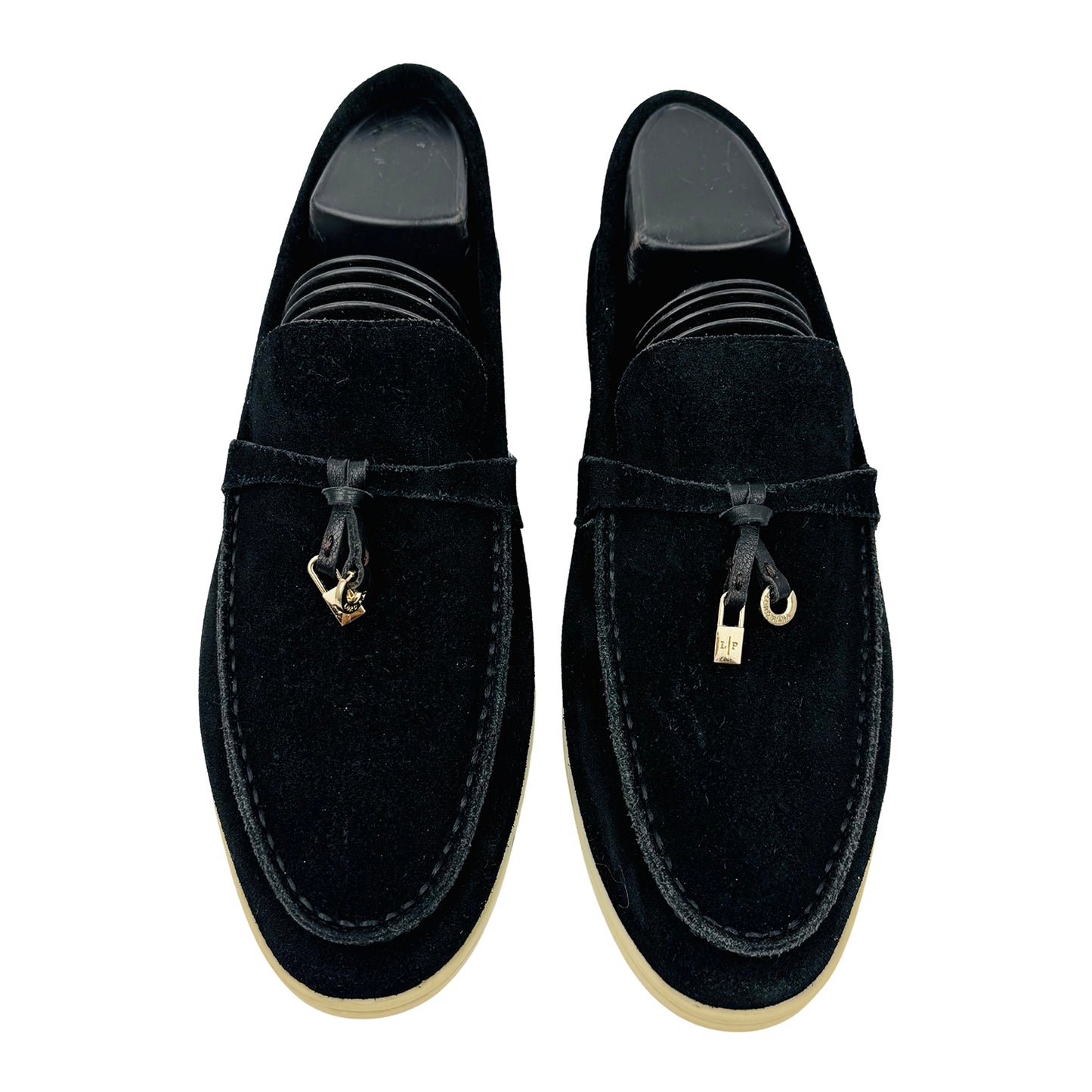 Loro Piana Summer Walk Black Loafer (Size 41/41.5) - I 43182