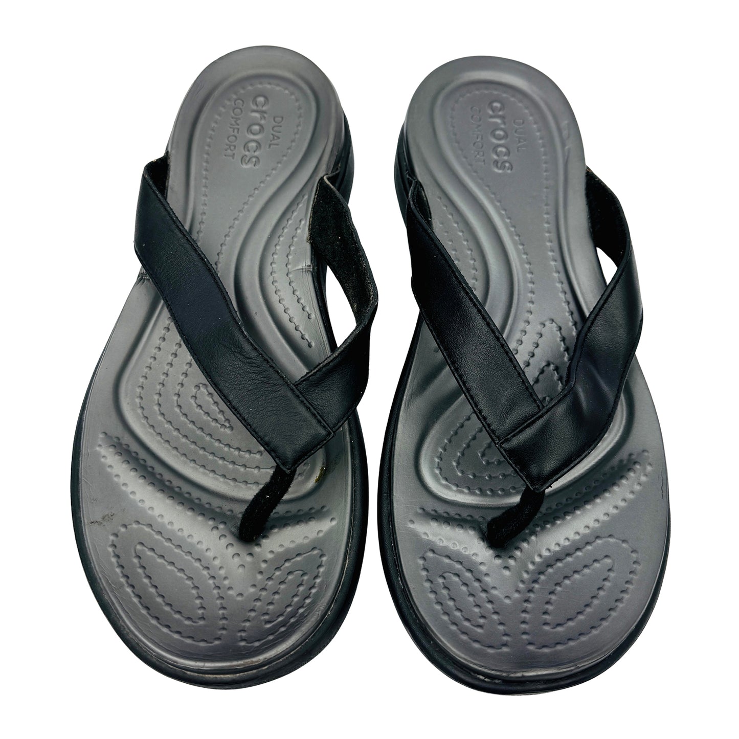 Crocs Capri V Flip Flop Slides (Size 40/41) - Crocs202502