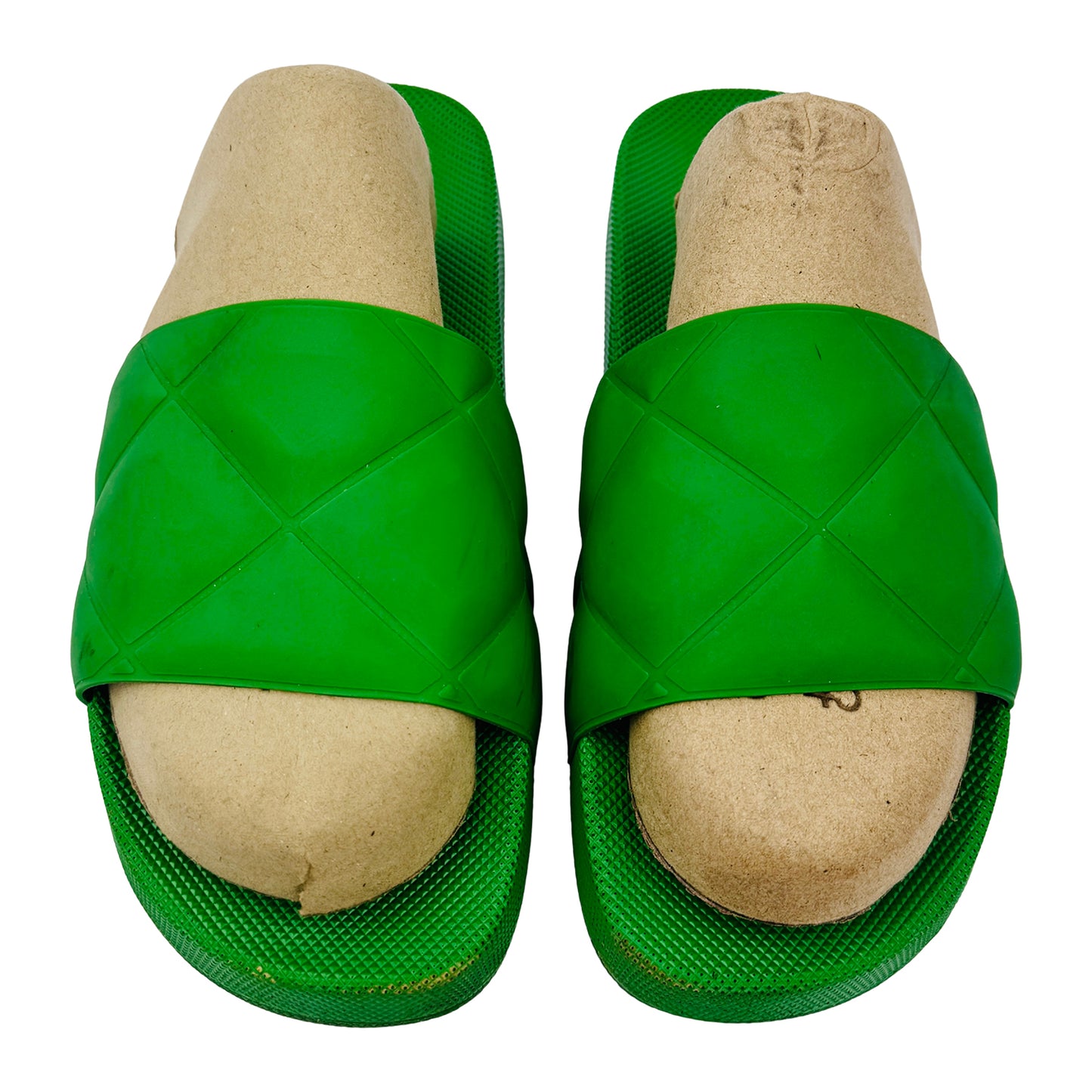 Bottega Veneta Green Slider Slippers (Size 42/42.5)