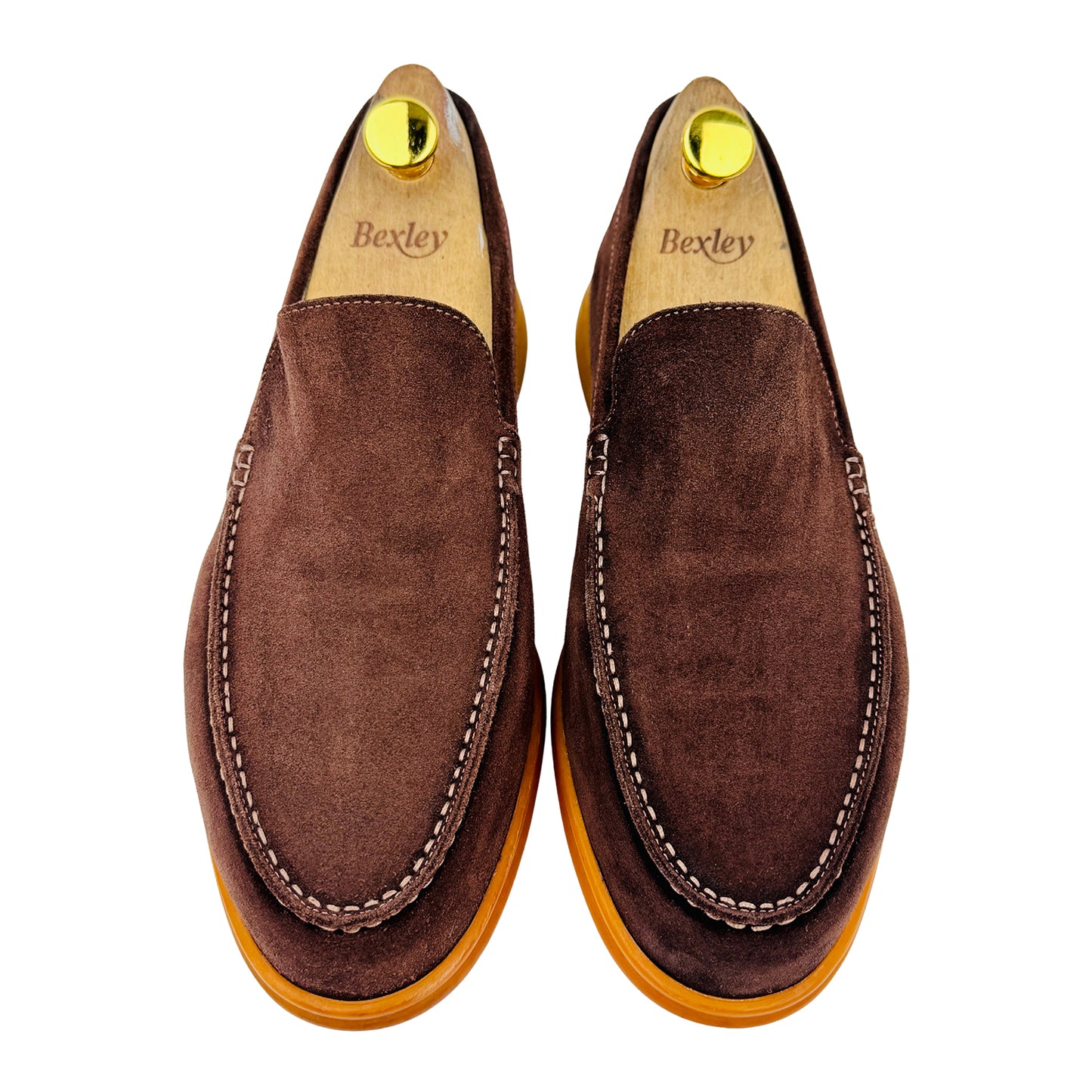 Loro Piana Men's Summer Walk Brown Loafers (Size 41.5/42)