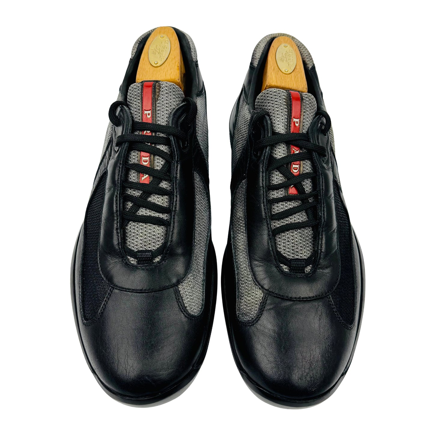 Prada America's Cup 'Black' Sneakers (Size 43) - PS0906