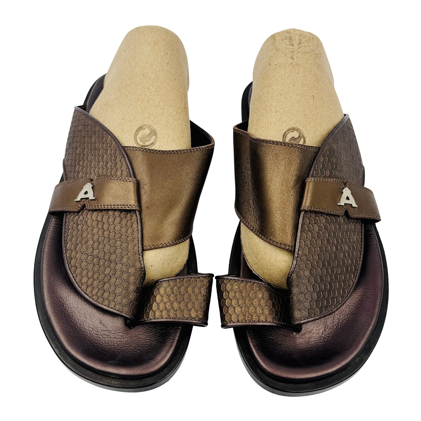 The Original Luxury Brand Leather Slides (Size 41/41.5)
