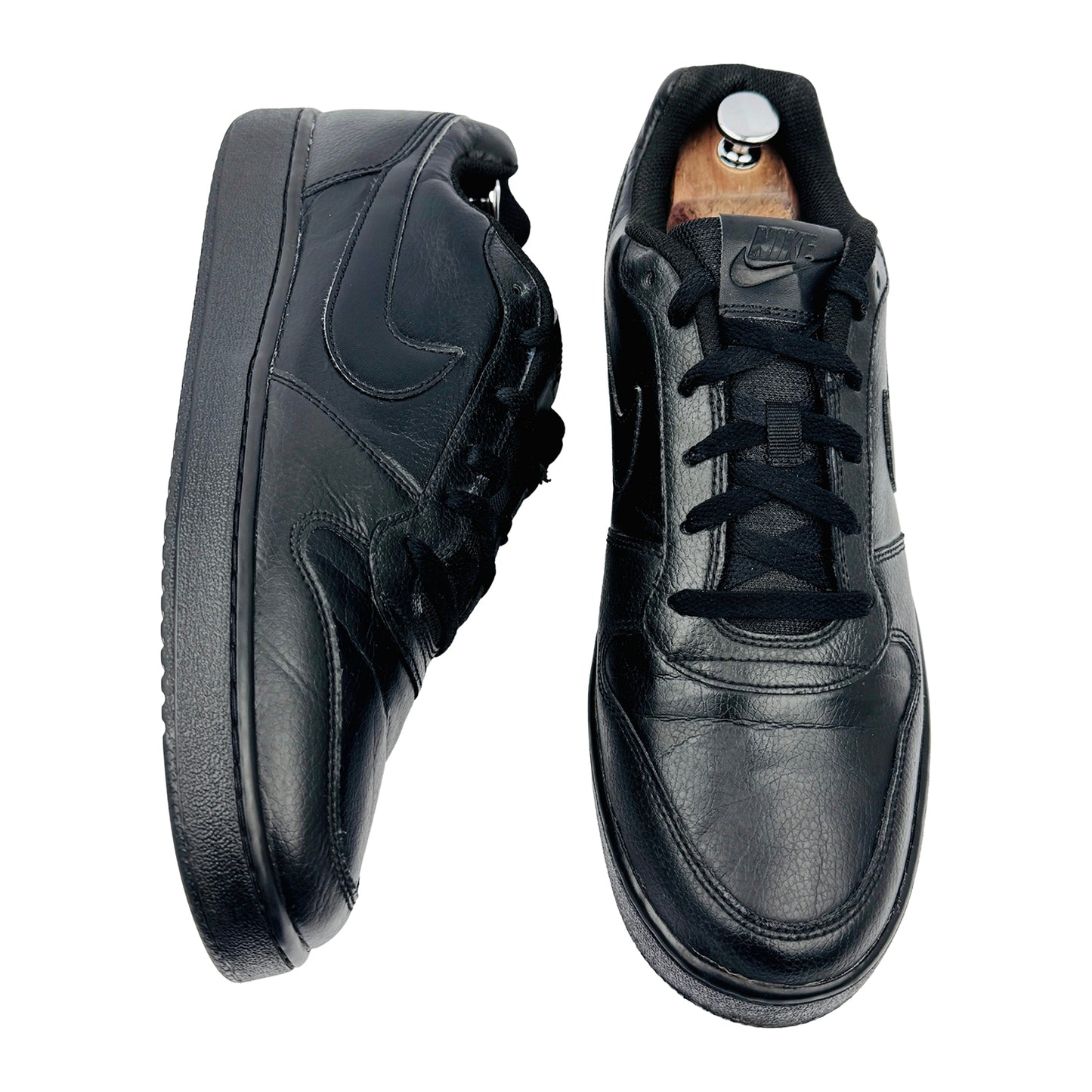 Nike Ebernon Low 'Triple Black' Sneakers (Size 46) - AQ1775-003