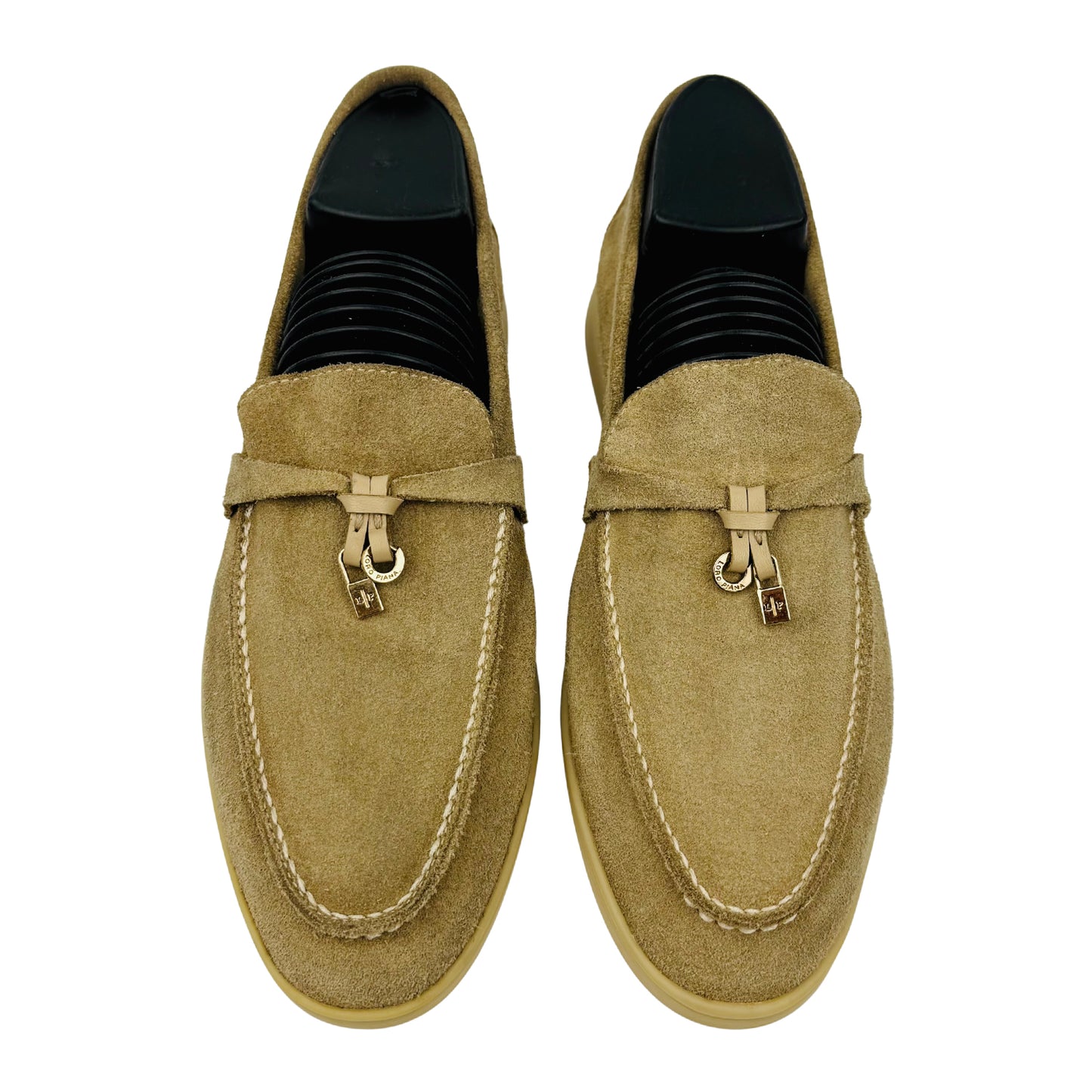 Loro Piana Summer Walk Beige Loafer (Size 40/40.5) - H18068