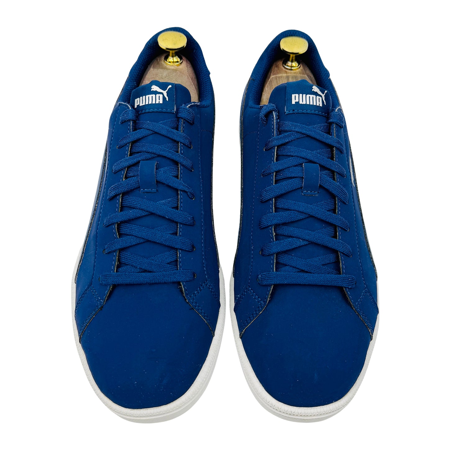 Puma Smash Buck Blue Sneakers (Size 43) - 356753-28