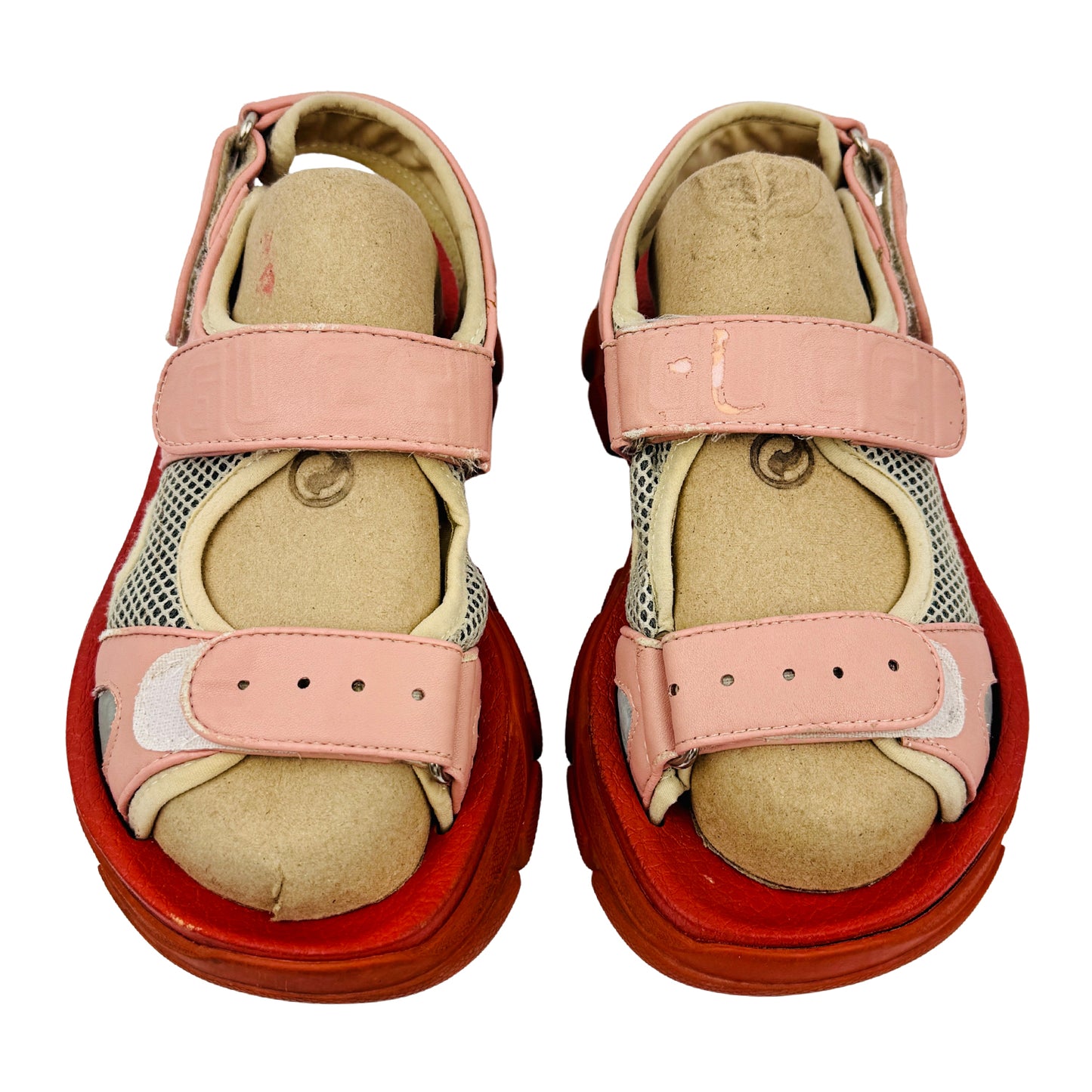 Gucci Women's Flashtrek Leather Sandals (Size 38)