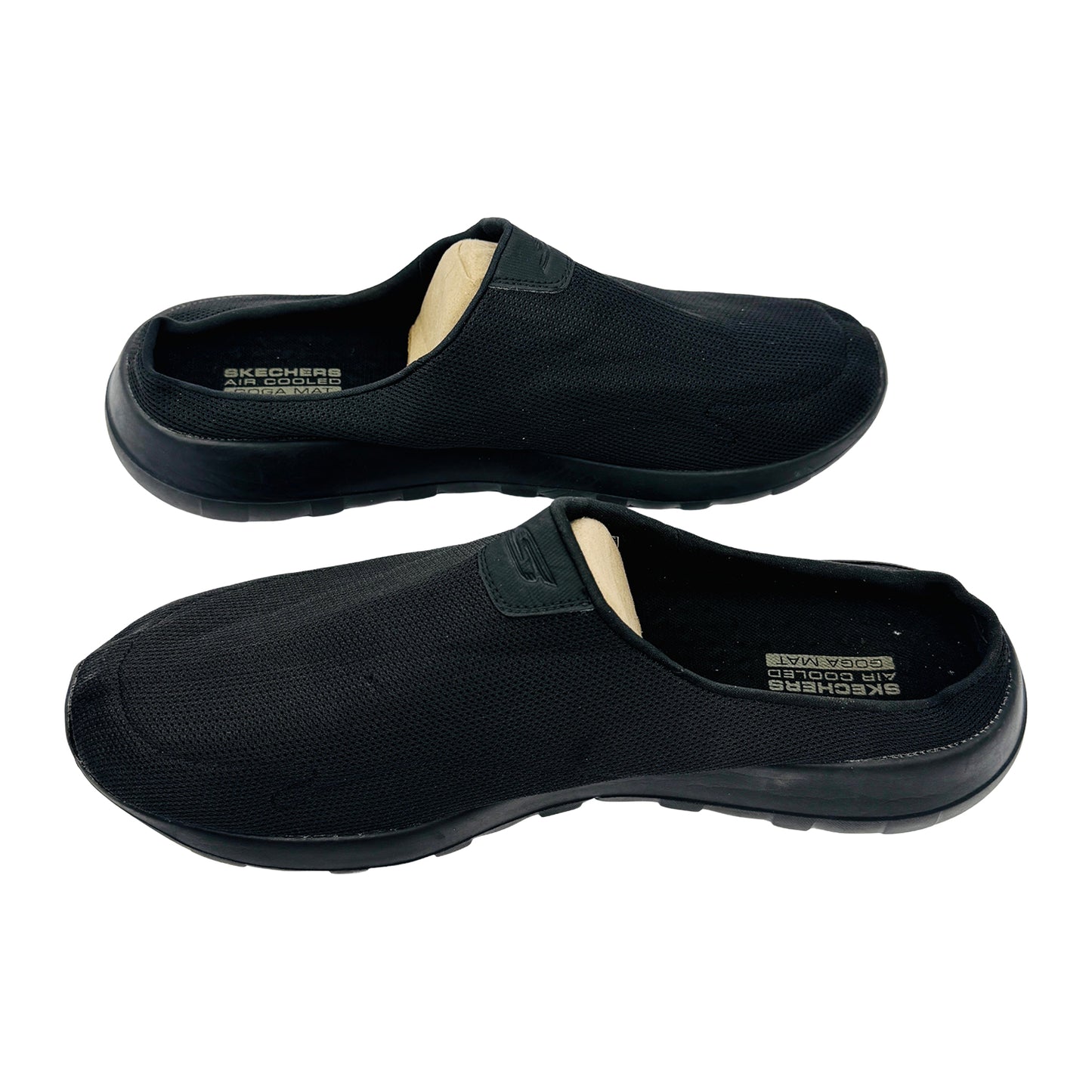 Skechers GOwalk Max Black Slipons (Size 47/47.5) - 54636‑BBK