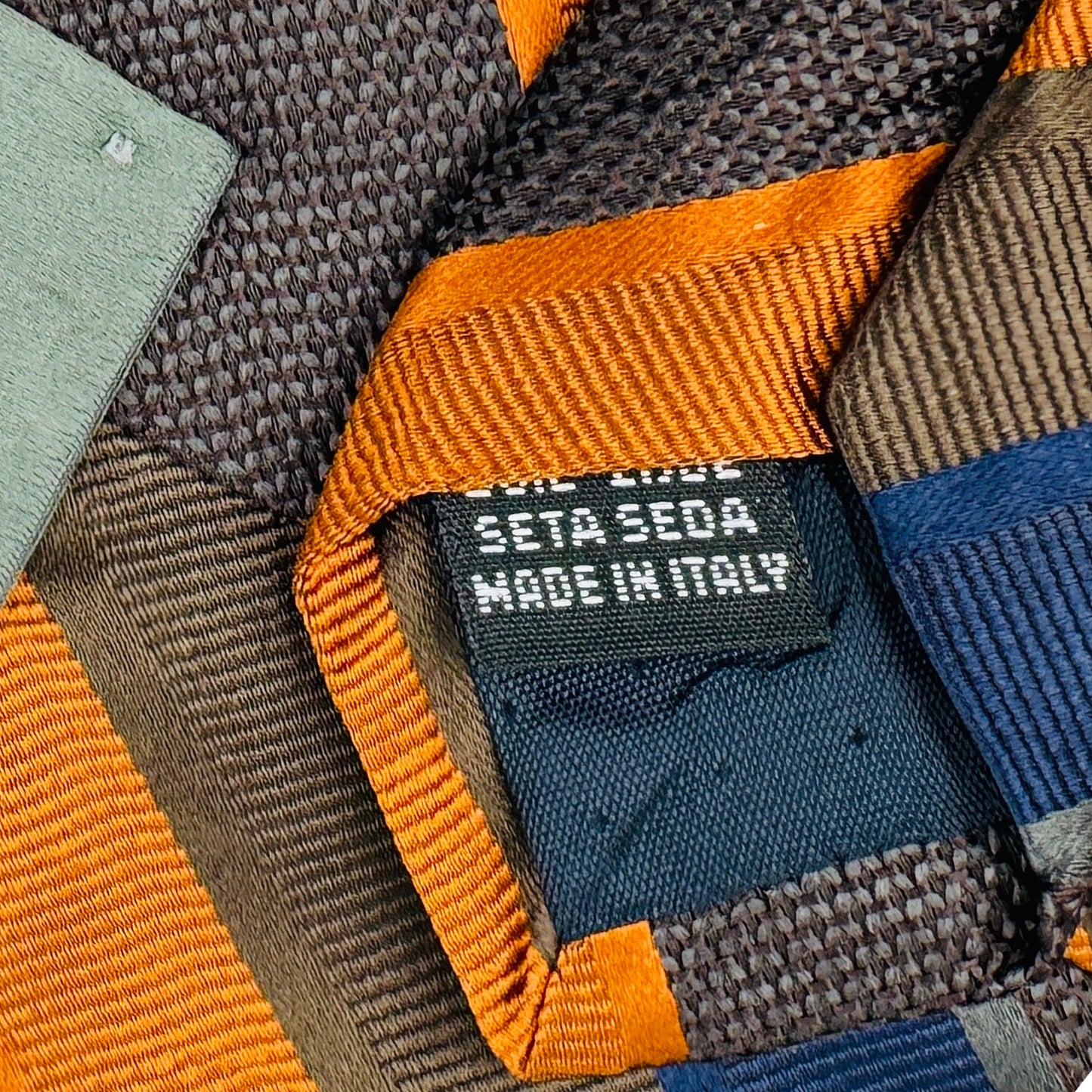 Paolo Gucci Multicolor 'Striped Pattern' Tie (Size Regular)