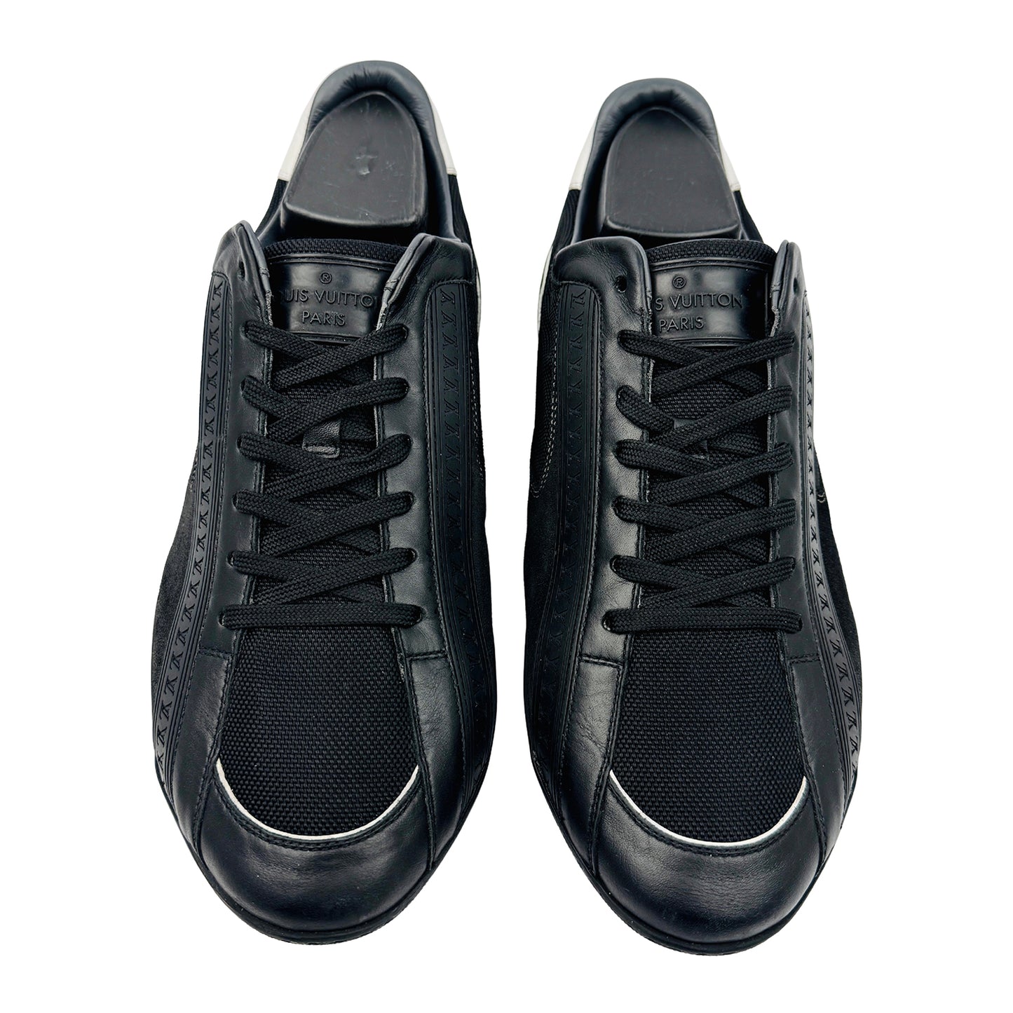 Louis Vuitton Men's Low-Top Black Sneakers (Size 41/41.5)