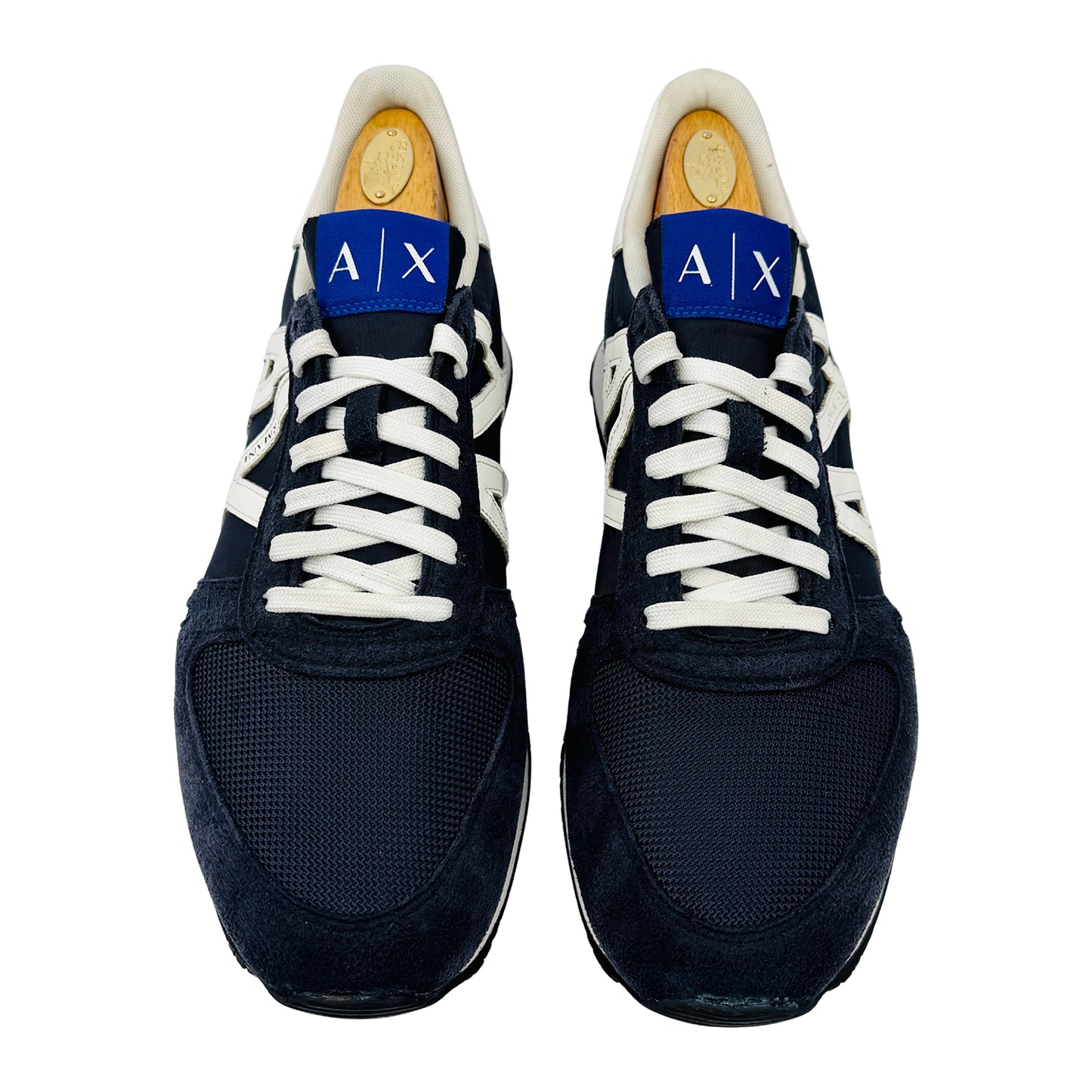 Armani Men's Logo Lace-Up Sneakers (Size 43/43.5) - XUX017 XCC68