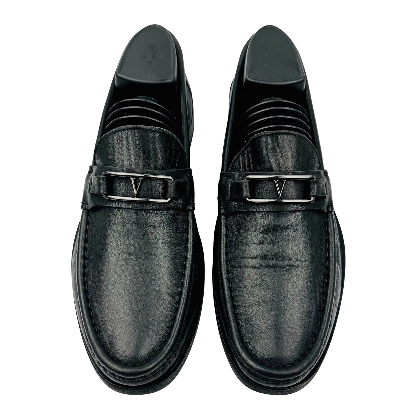 Valentino Garavani Men's Black Leather Loafer (Size 41)