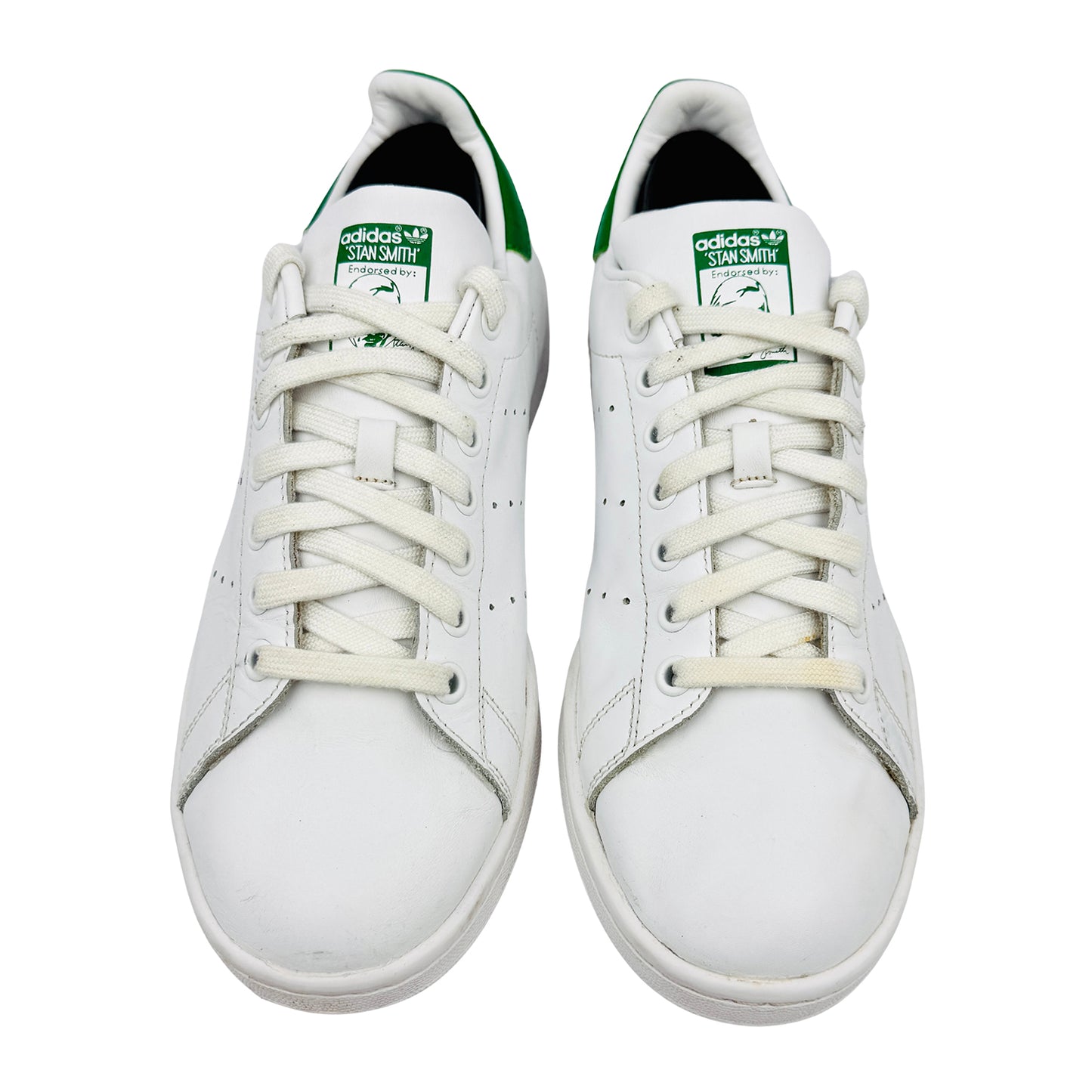 Adidas Stan Smith 'White Green' Sneakers (Size 41.5) - B24105