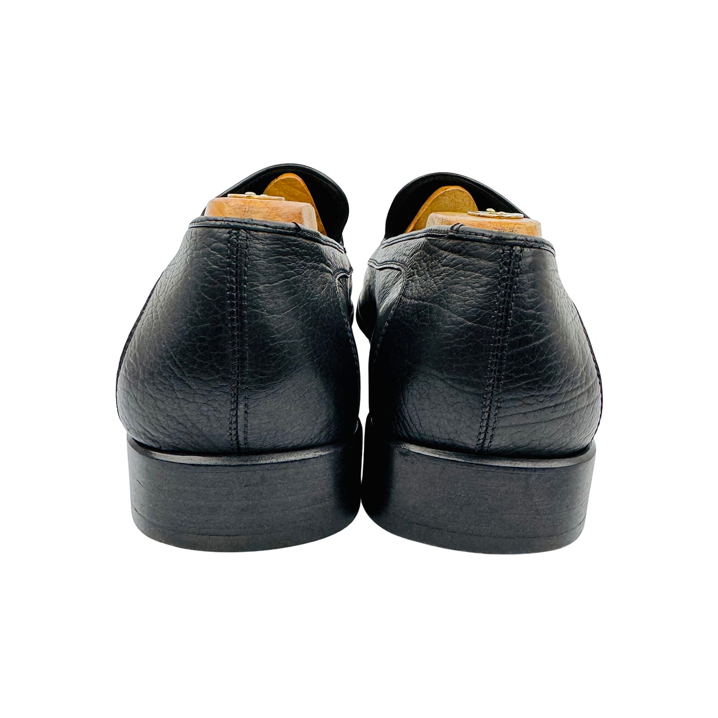 Salvatore Ferragamo Gancini Bit Black Loafer (Size 44)
