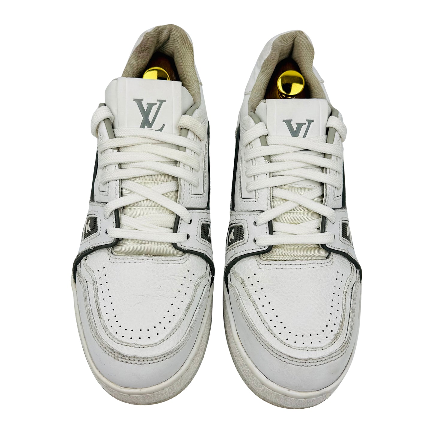Louis Vuitton Trainer White Sneaker (Size 42.5) - VL 0221