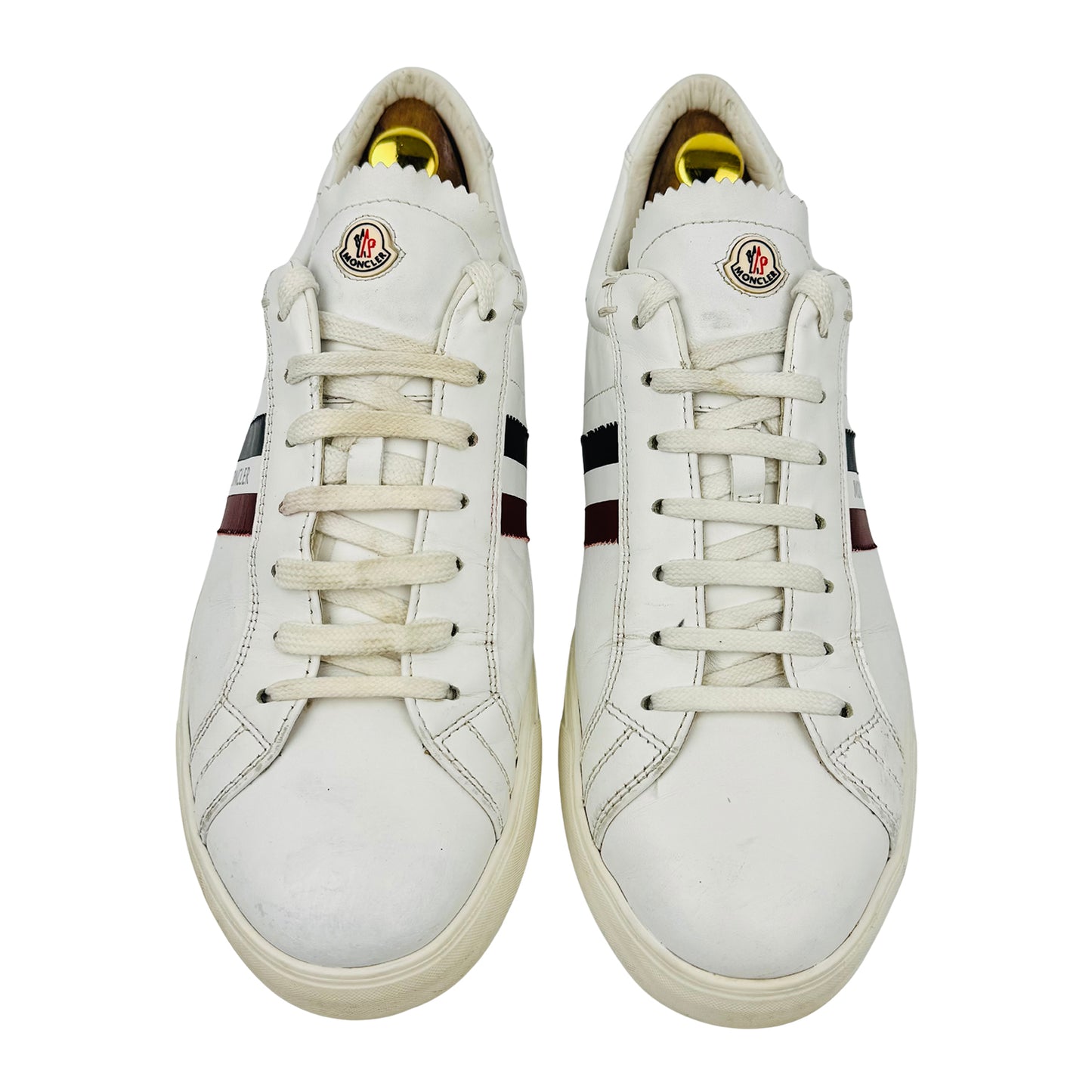Moncler Monaco 'White' Low-Top Sneakers (Size 43)