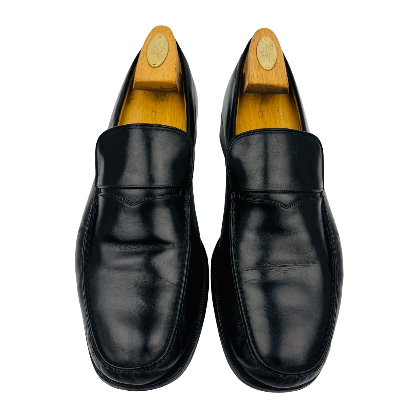 Bally Tarn Black Dress Loafers (Size 43/43.5)