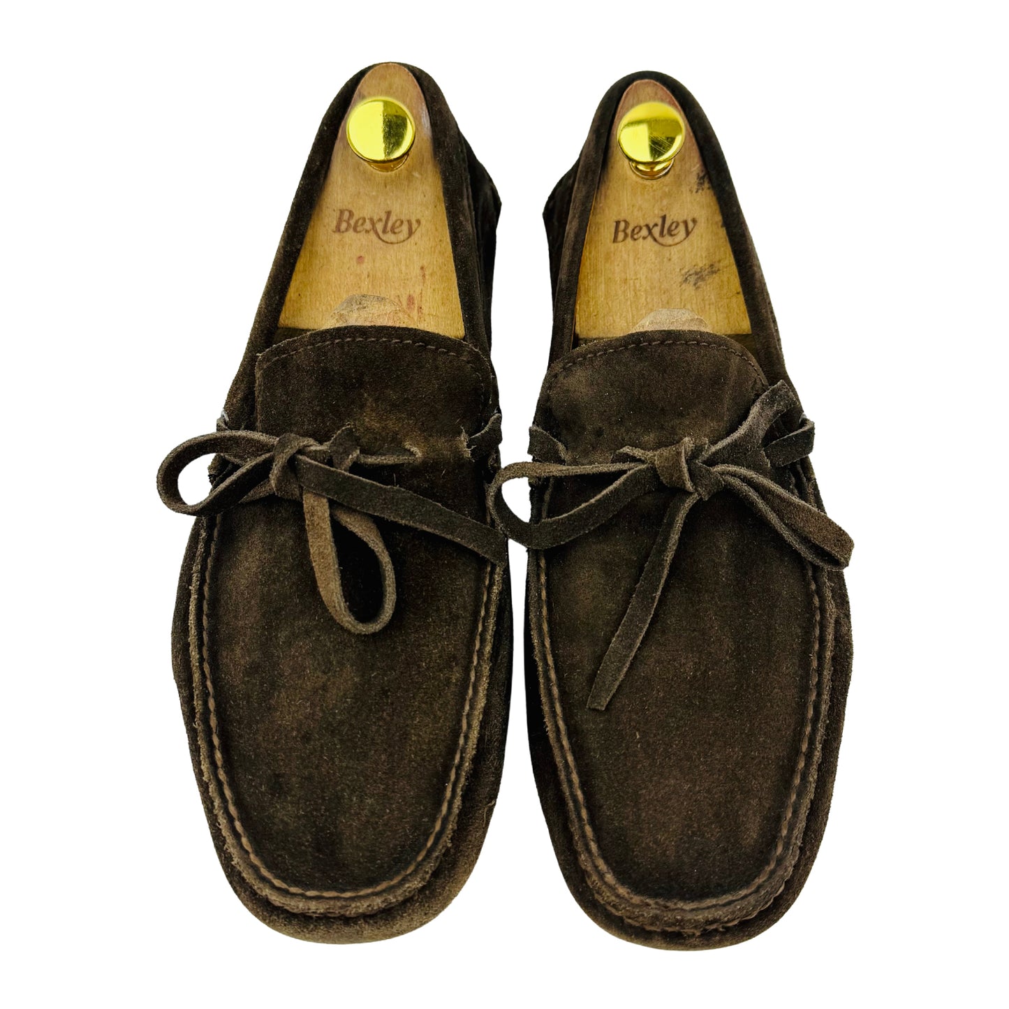 Prada Men's Brown Tassel Suede Loafer (Size 43/43.5) - 2D 2276
