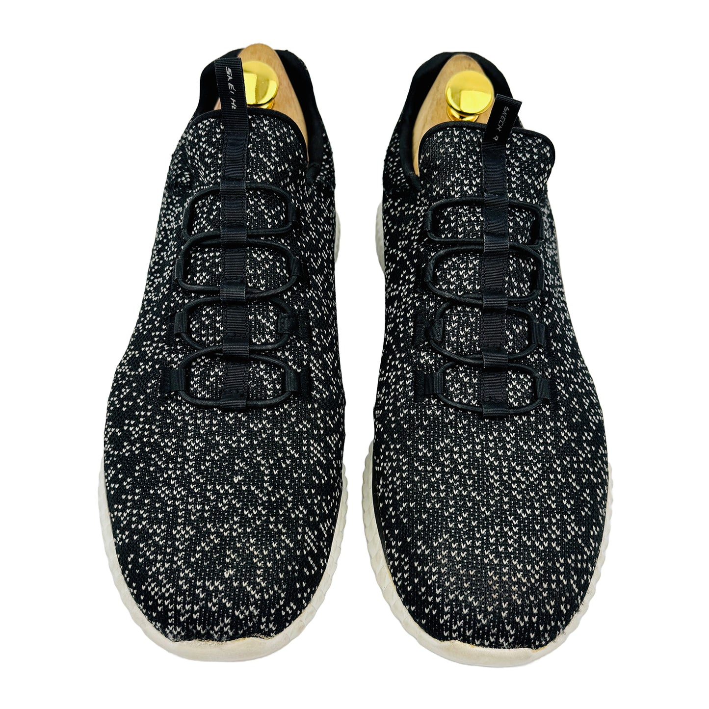 Front image of Skechers Elite Flex Muzzin Sneakers (Size 42/42.5) - 52641 BKW