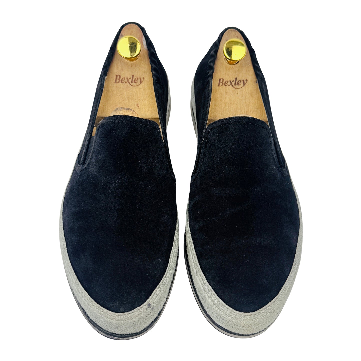 Prada Men's Espadrille Suede Slip-On Shoes (Size 43/43.5) - 4D2363