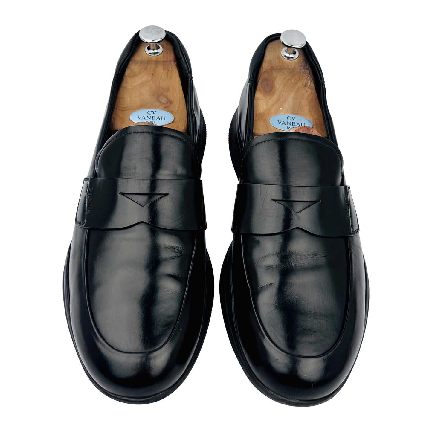 Prada Toblach Leather Loafers (size 45.5/46) - 4D3612_070_F0002_F_D001