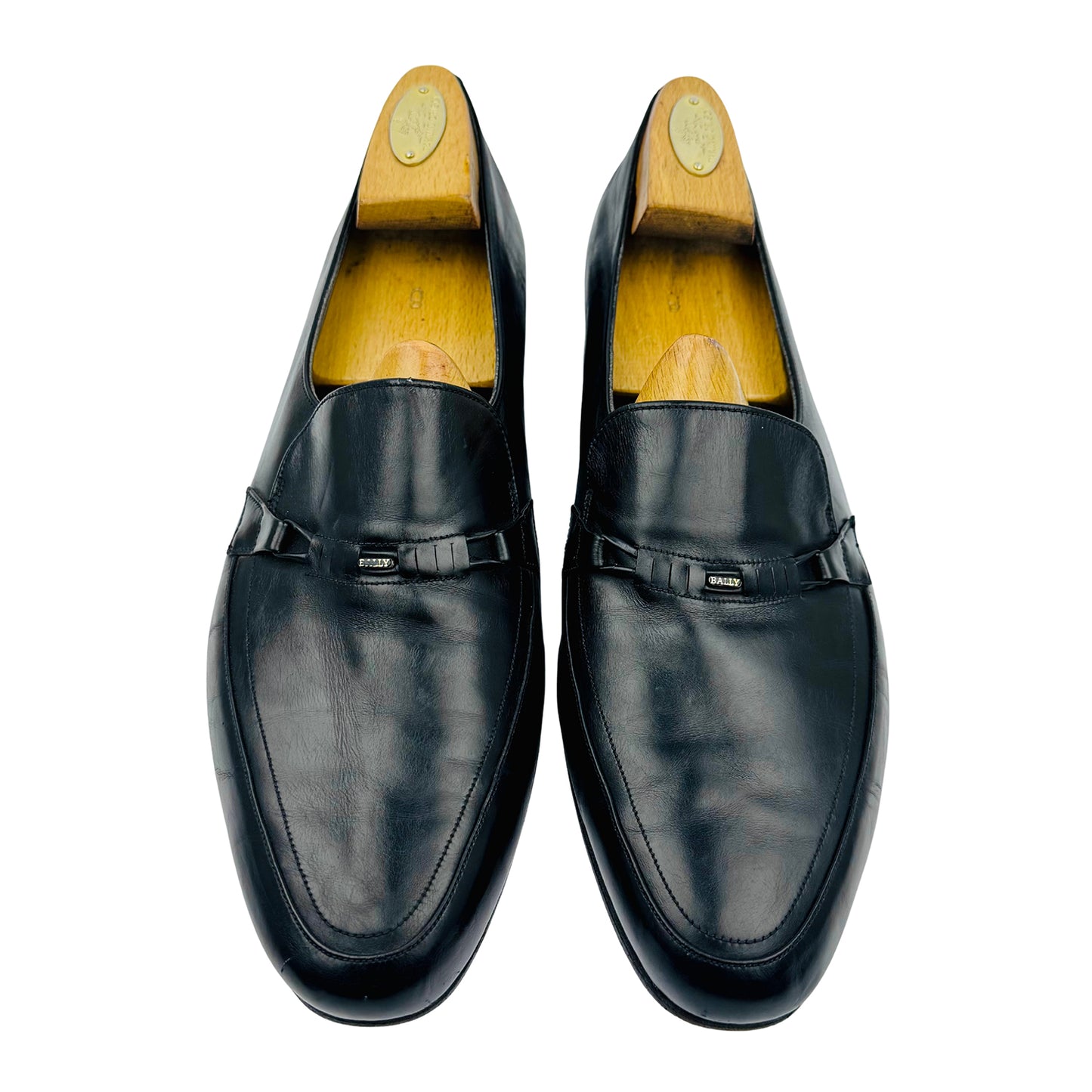 Bally Lawrence Black Calfskin Leather Loafer (Size 43/43.5)