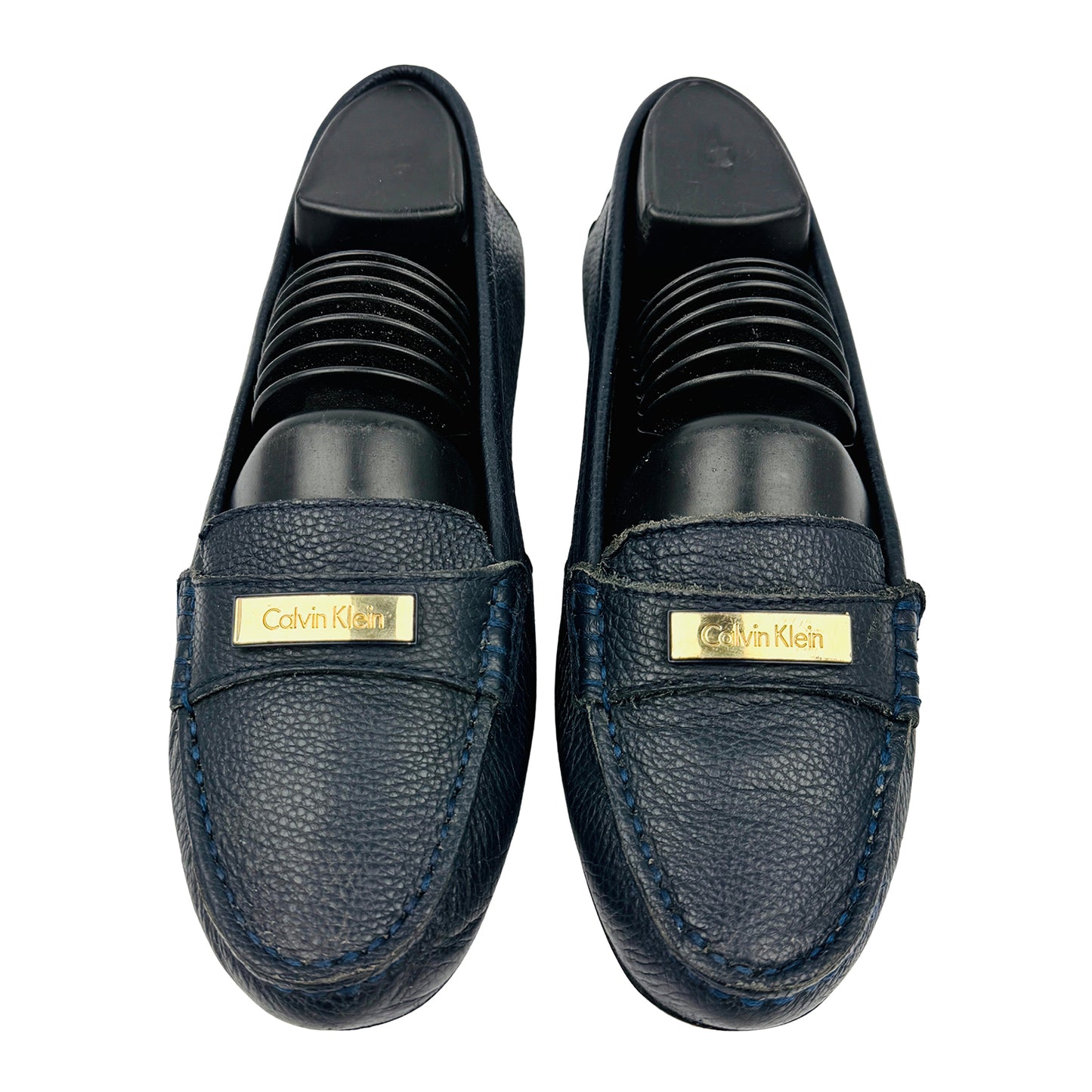 Calvin Klein Leta Navy Loafers (Size 38.5) - 34E9679