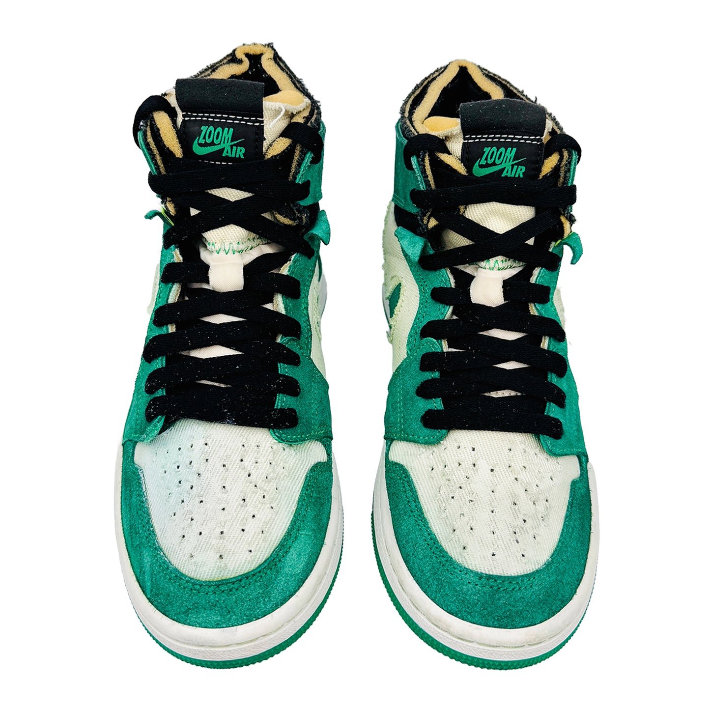 Front image of Nike Men's Air Jordan 1 High Zoom CMFT Sneakers (Size 40.5) - CT0978-300