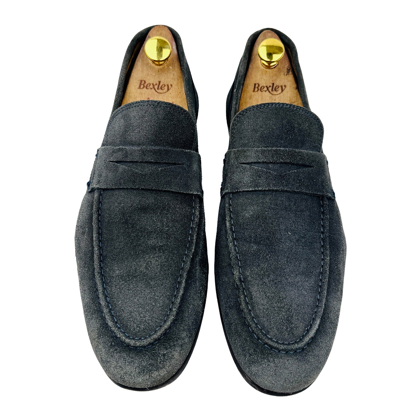 Aldo Mr. B’s 'Slate' Suede Penny Loafers (Size 44)