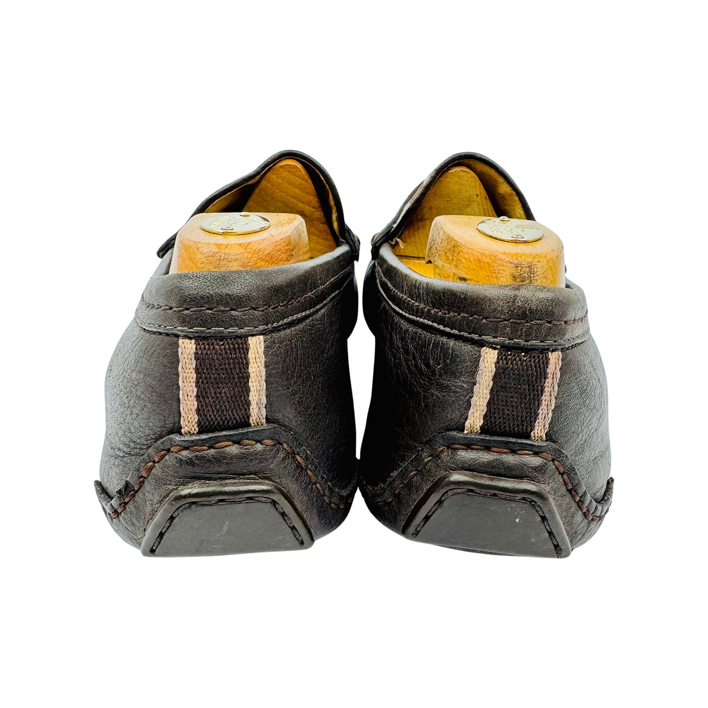 Coach Neal 'Brown Khaki' Driving Loafer (Size 44/44.5) - Q907