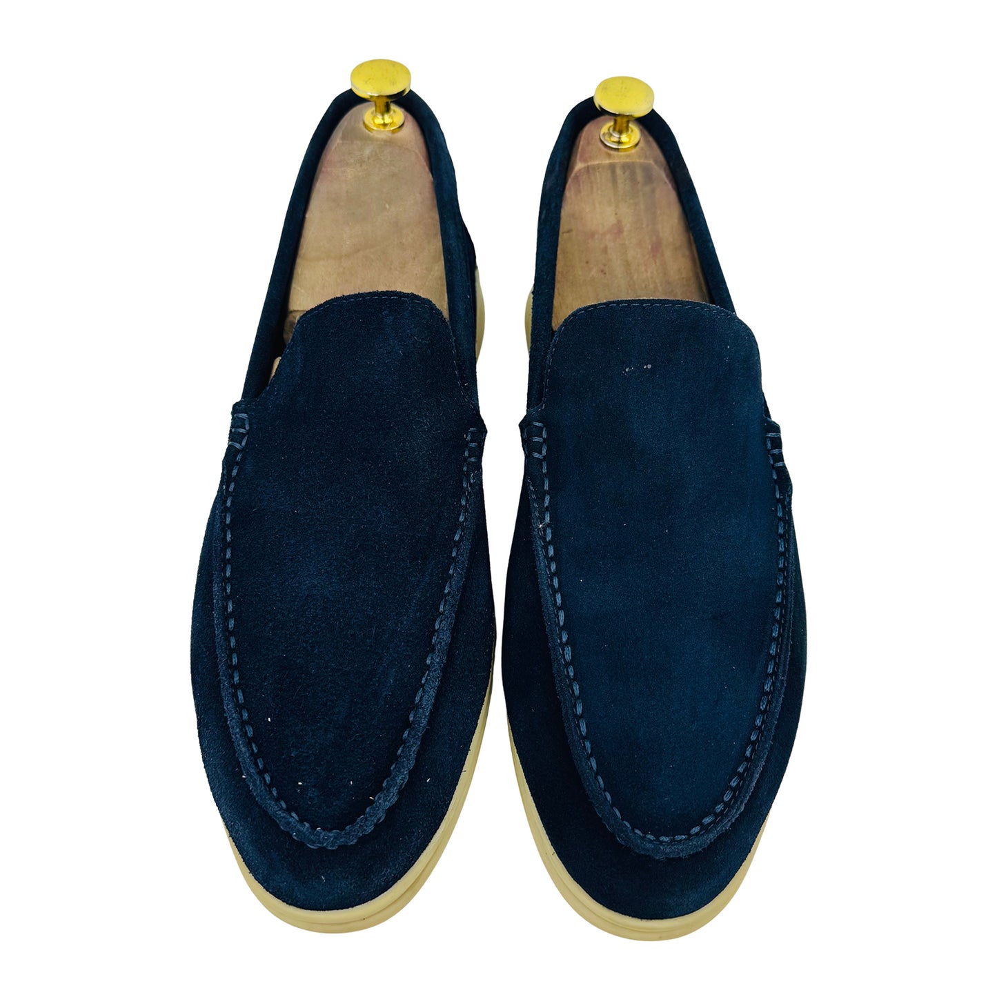 Loro Piana Summer Walk Navy Loafer (Size 43/43.5) - H 18068