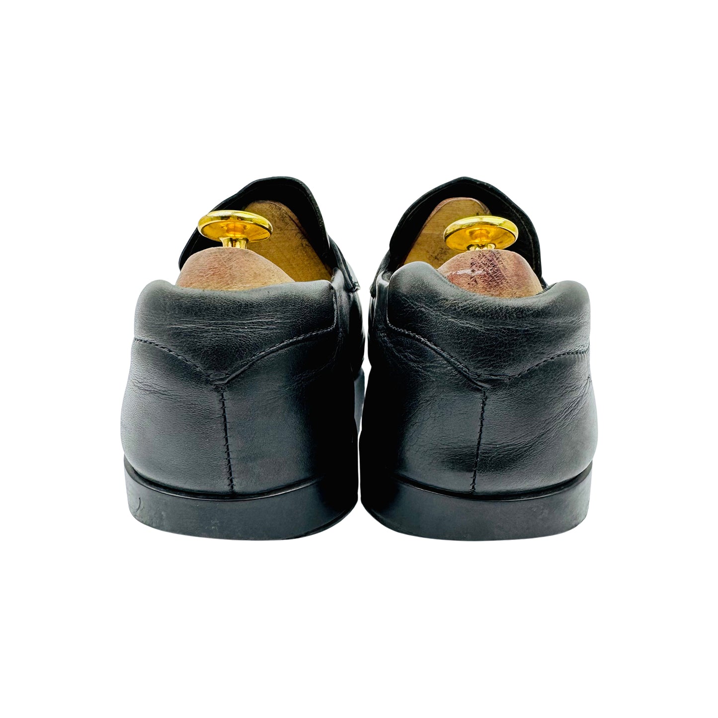 Prada Men's Black Calf Leather Loafer (Size 43)