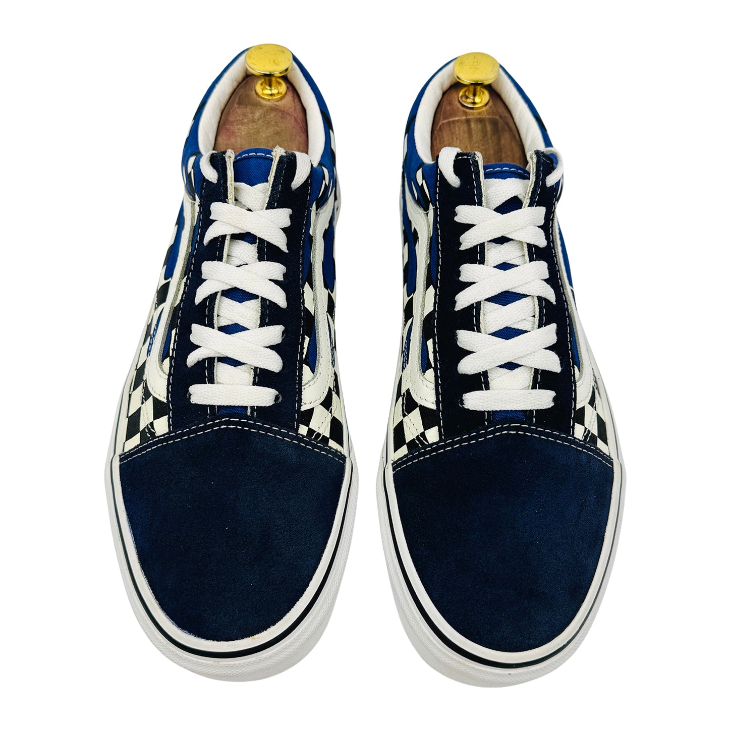 Vans Old Skool Blue Suede Sneakers (Size 42.5) - 500714
