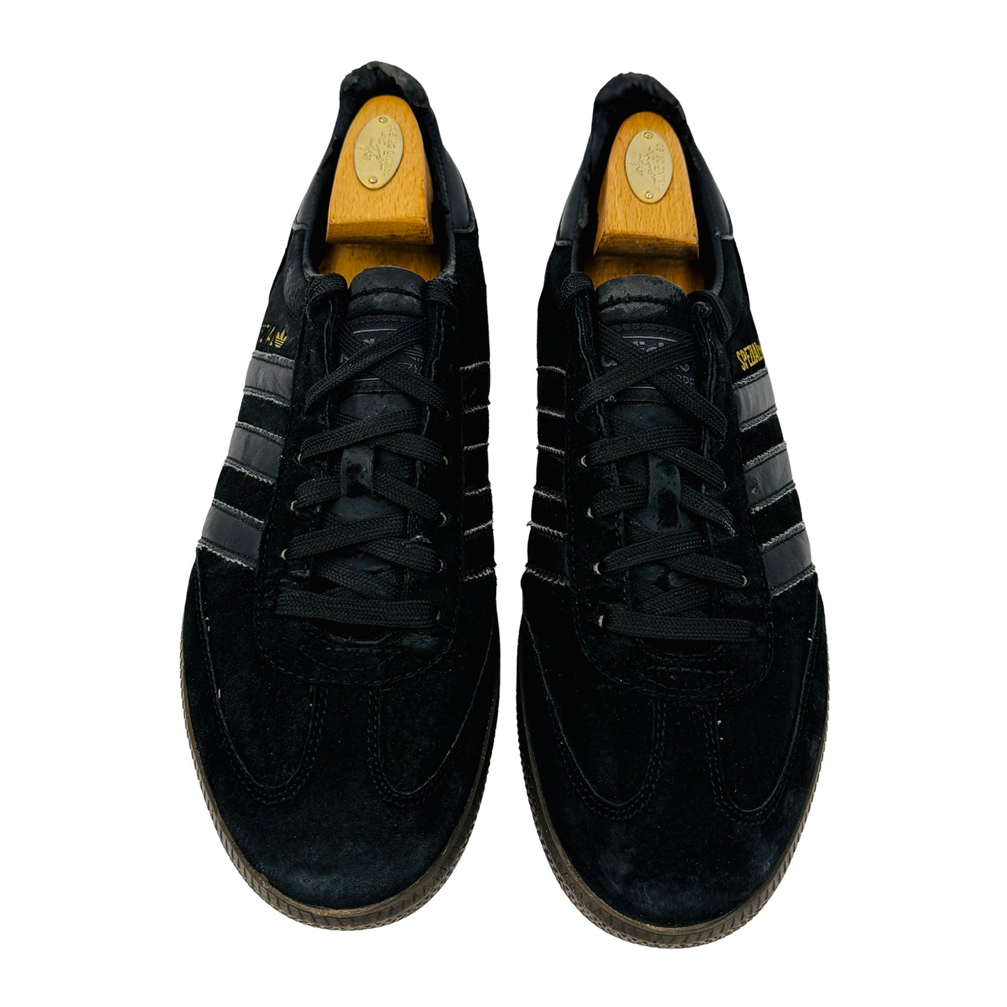 Adidas Spezial Black Suede Sneakers (Size 44)