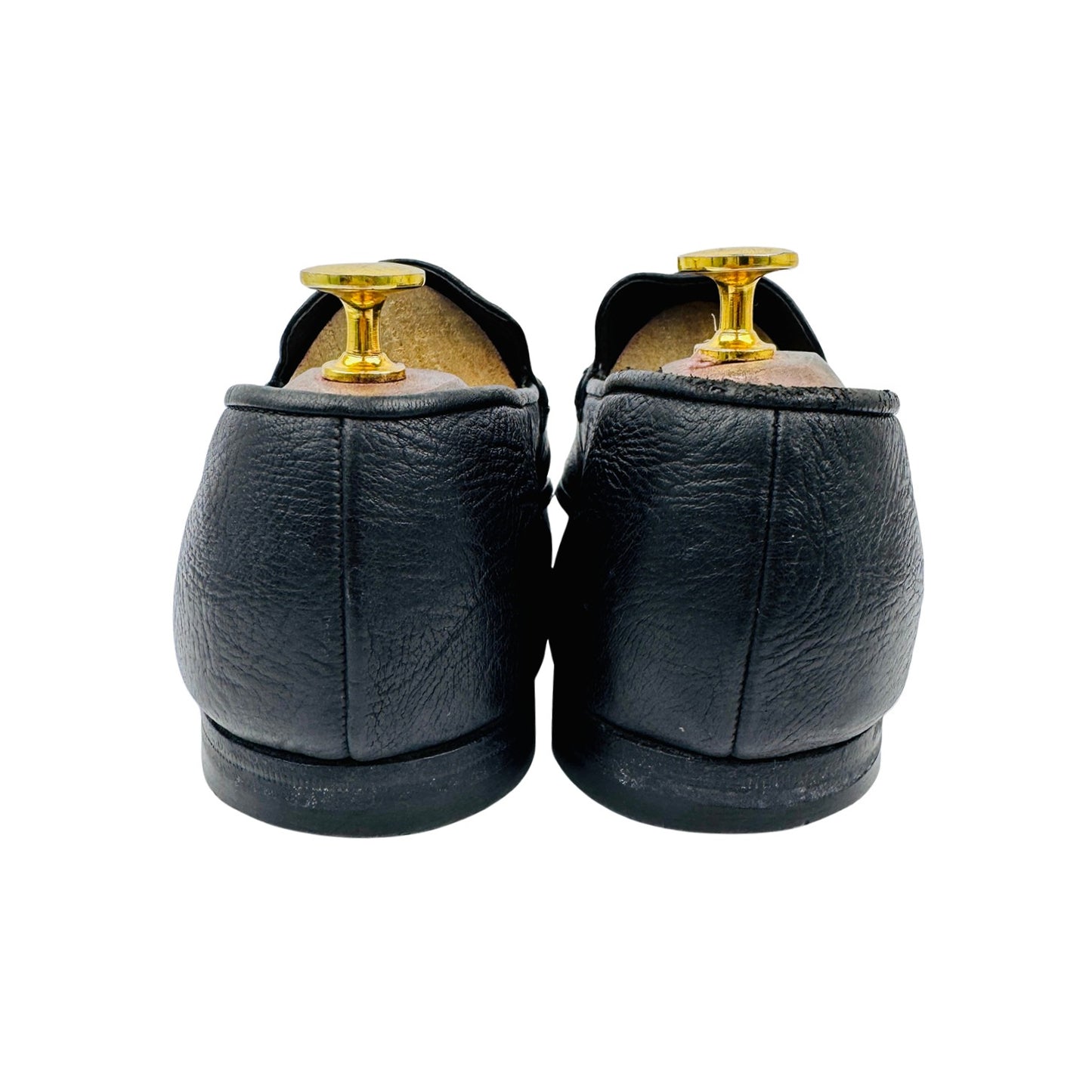 Giorgio Armani Grained Leather Tassel Loafers (Size 42.5)