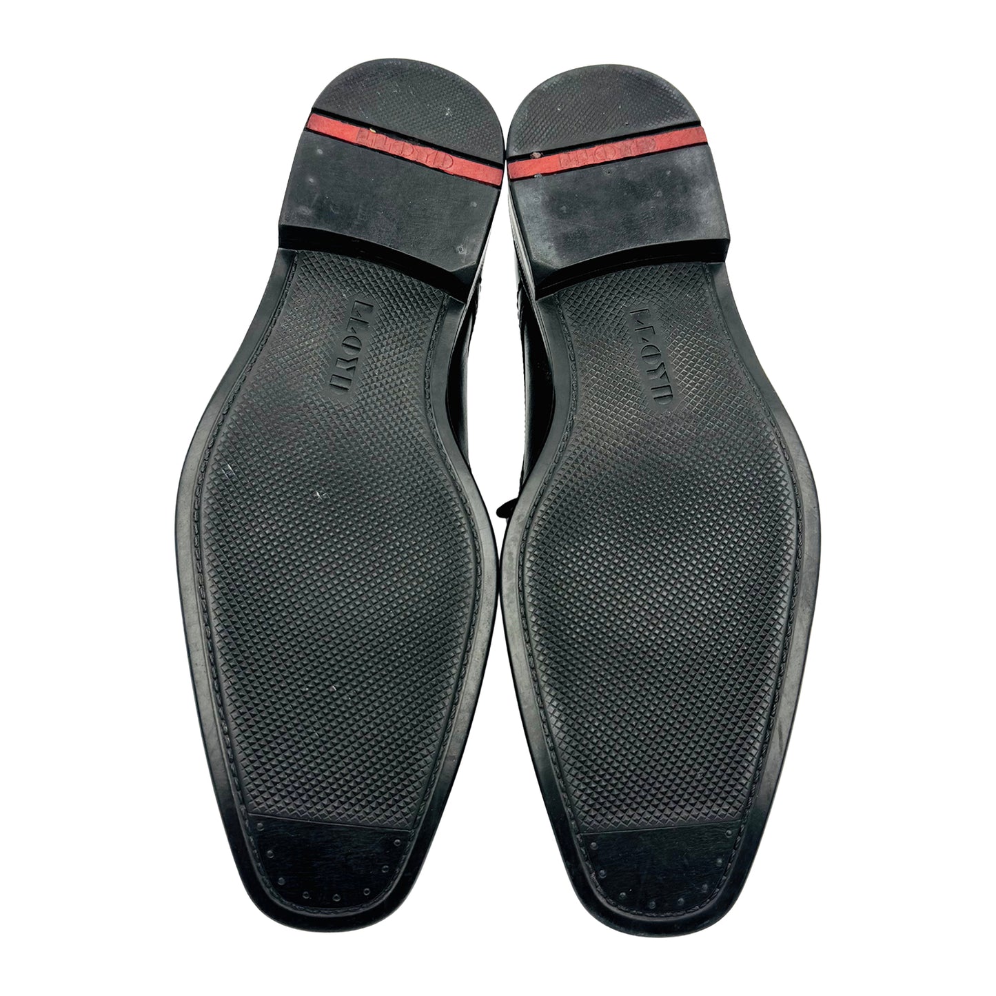 LLOYD Florentino Black Leather Derby Shoes (Size 42.5)