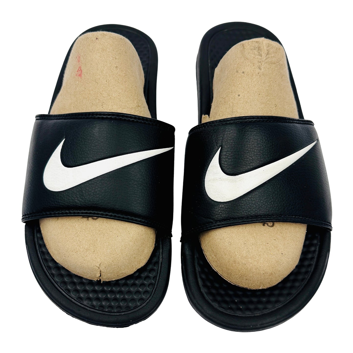 Nike Men's Benassi Swoosh Slides (Size 45) - 312618-011