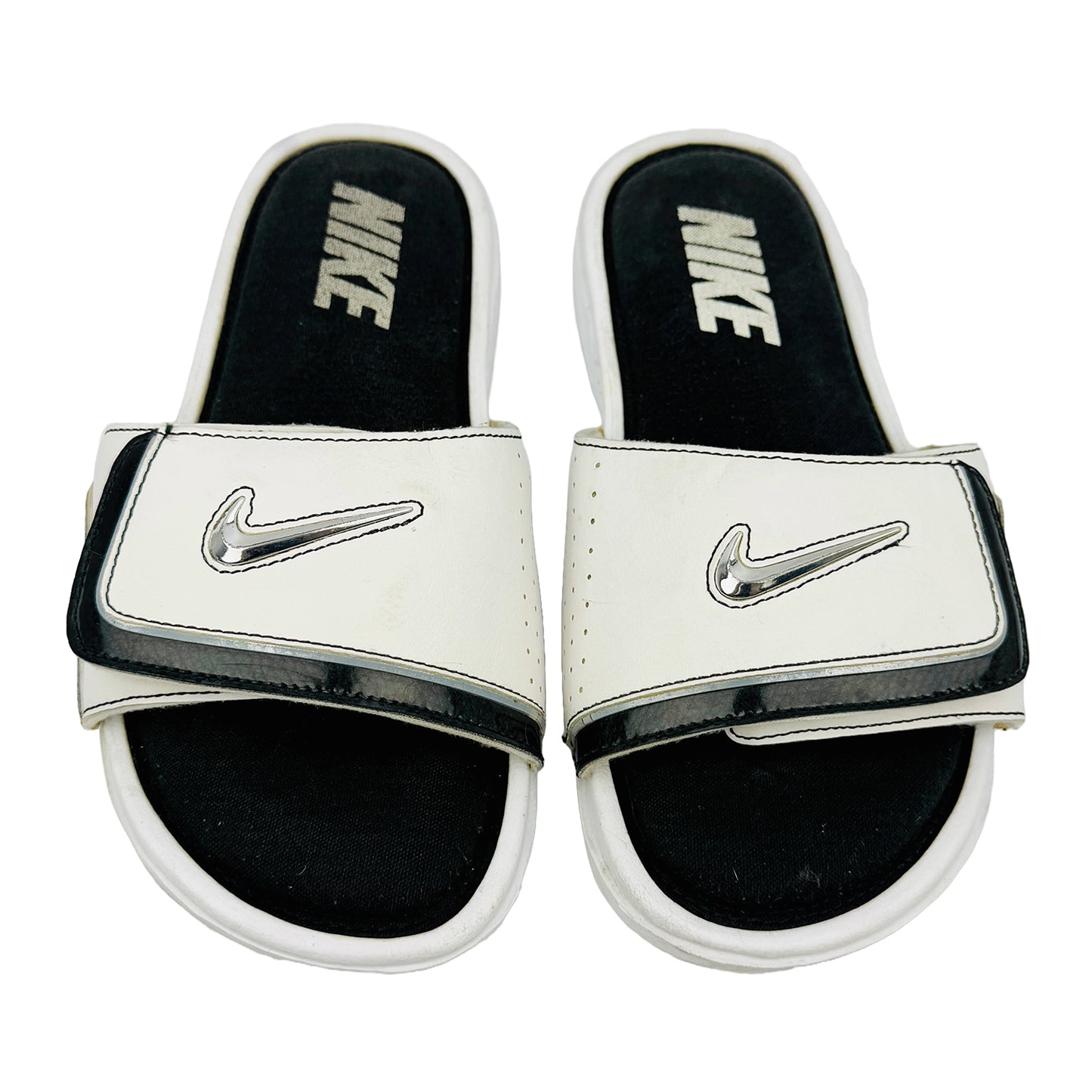 Front image of Nike Comfort Slide 2 Memory Foam Slides (Size 40/41) - 415205-100