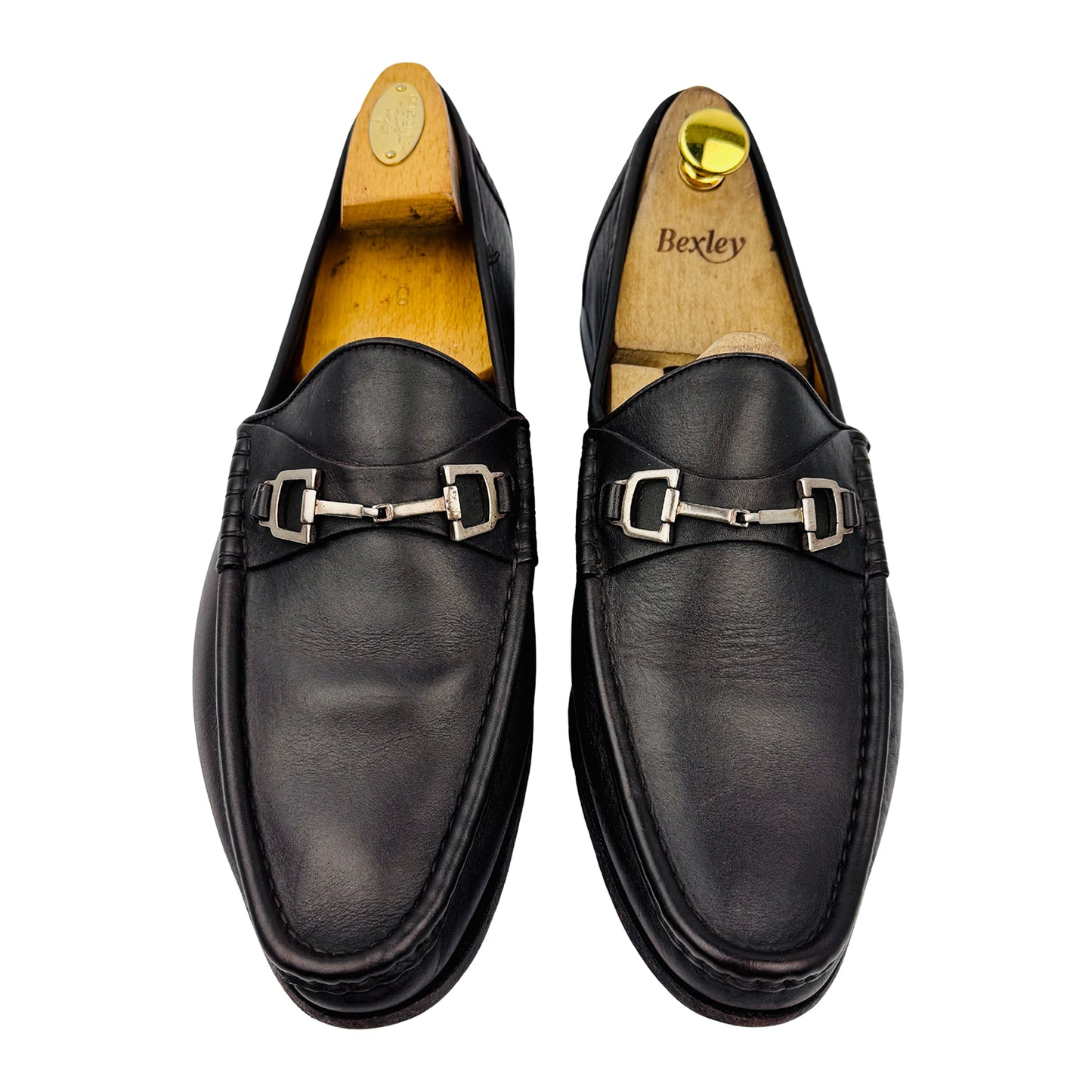 Gucci Men’s Horsebit Brown Loafers (Size 43.5/44) - 253303