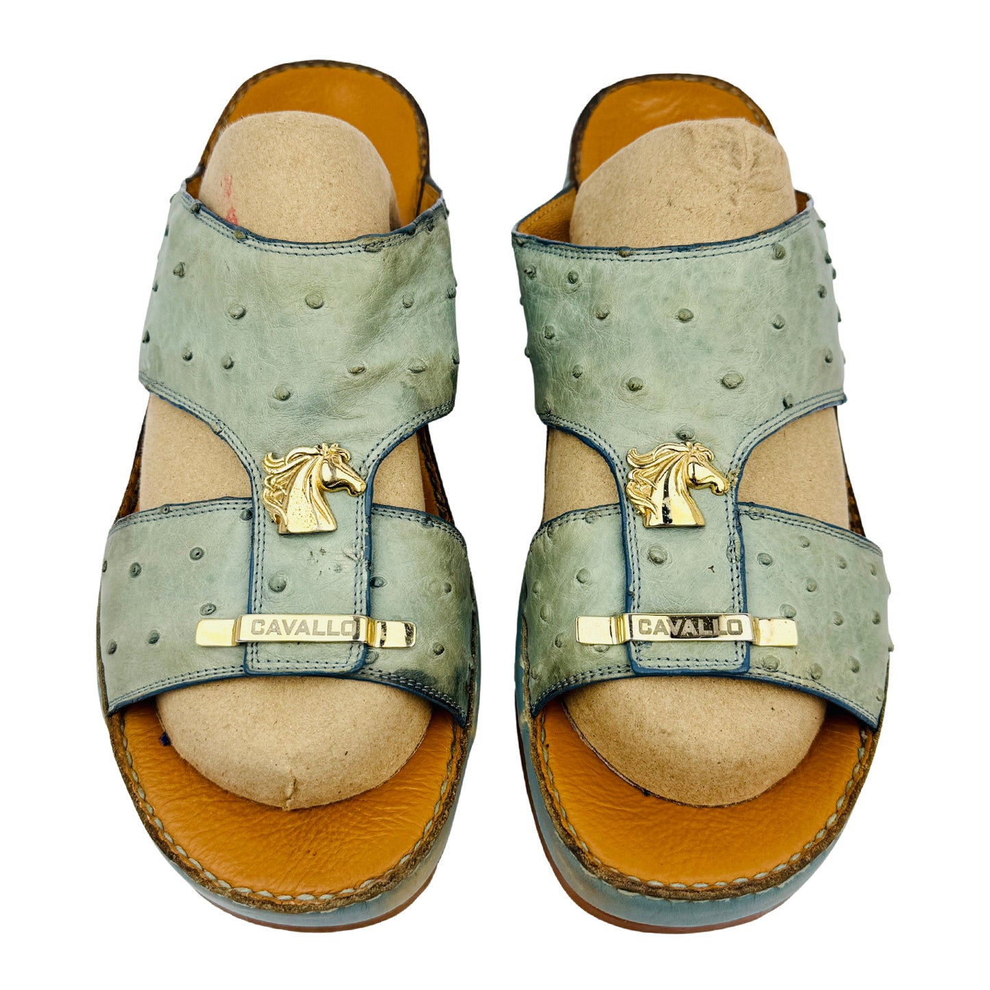 Cavallo Collection Men's Arabic Sandal Slides (Size 43/43.5)