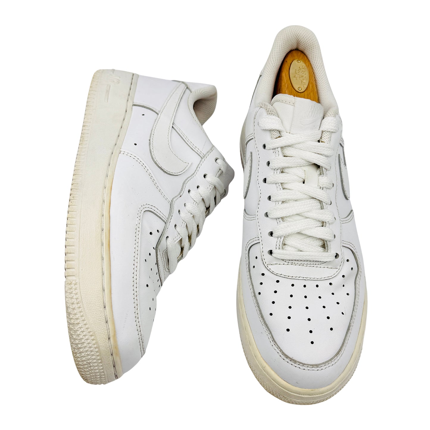 Nike Air Force 1 Low White Sneakers (Size 42.5/43) - 315122-111