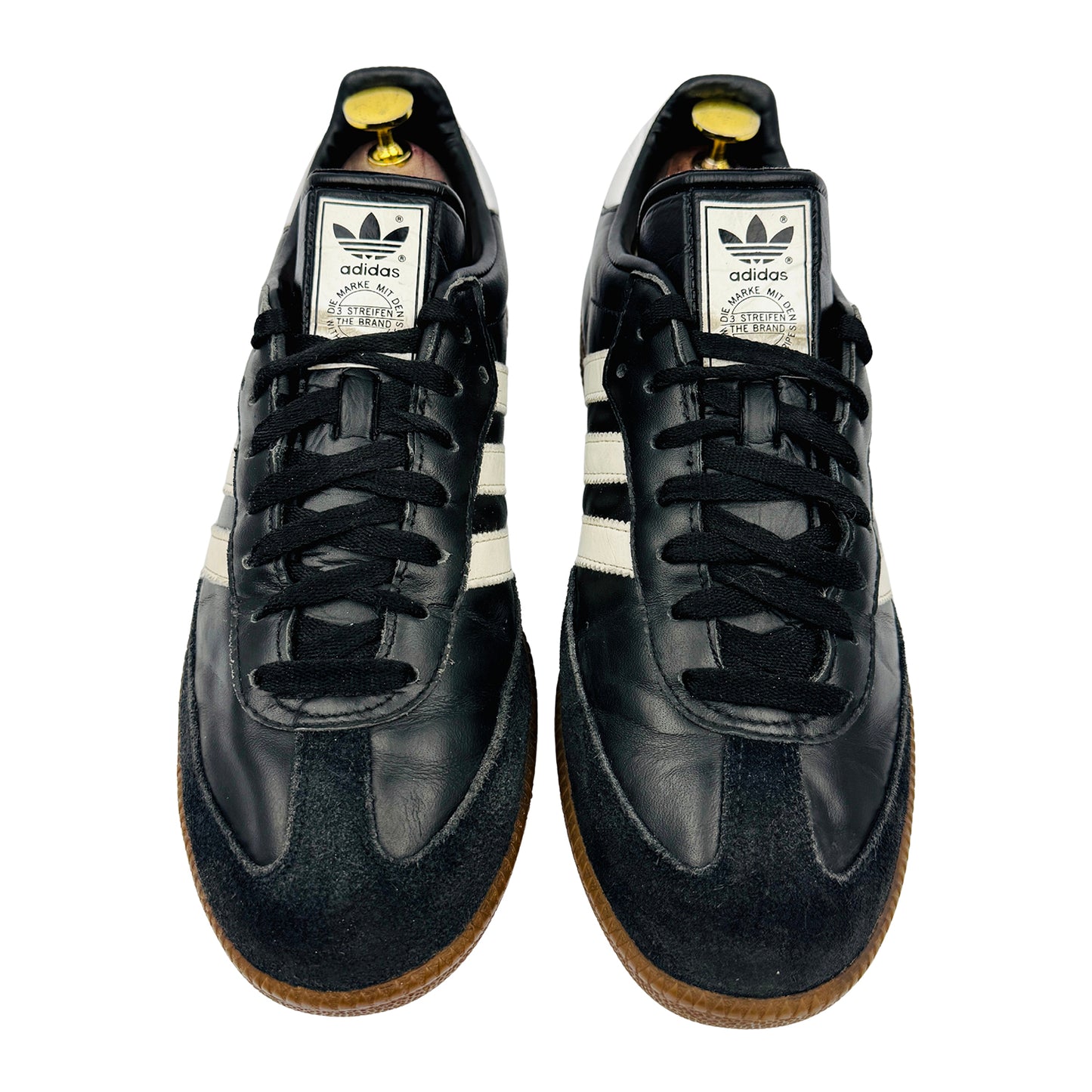 Adidas Samba Leather Black Sneakers (Size 42/42.5) - 019000