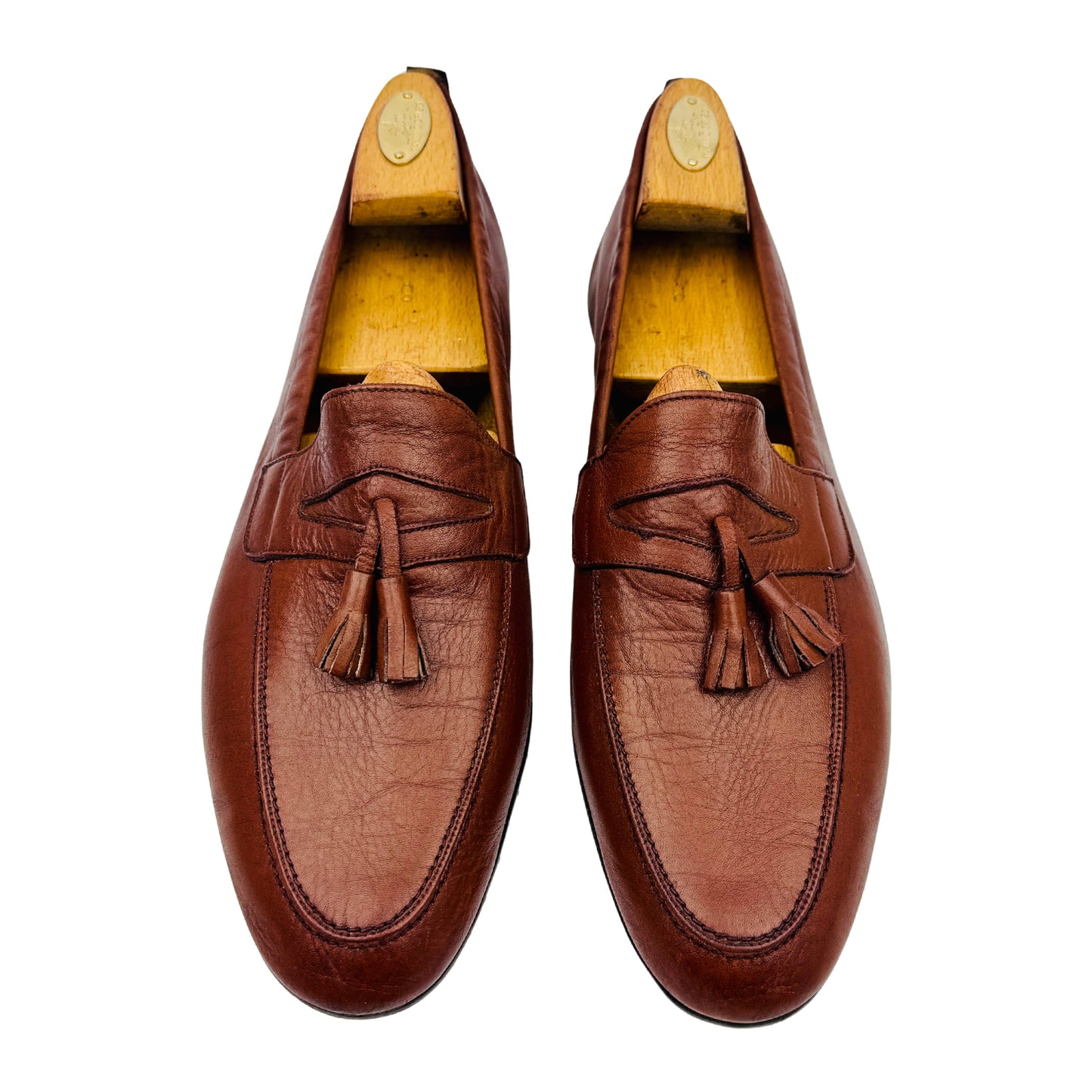 Bally Men's Tassel Elastic Grip Loafers (Size 43/43.5)