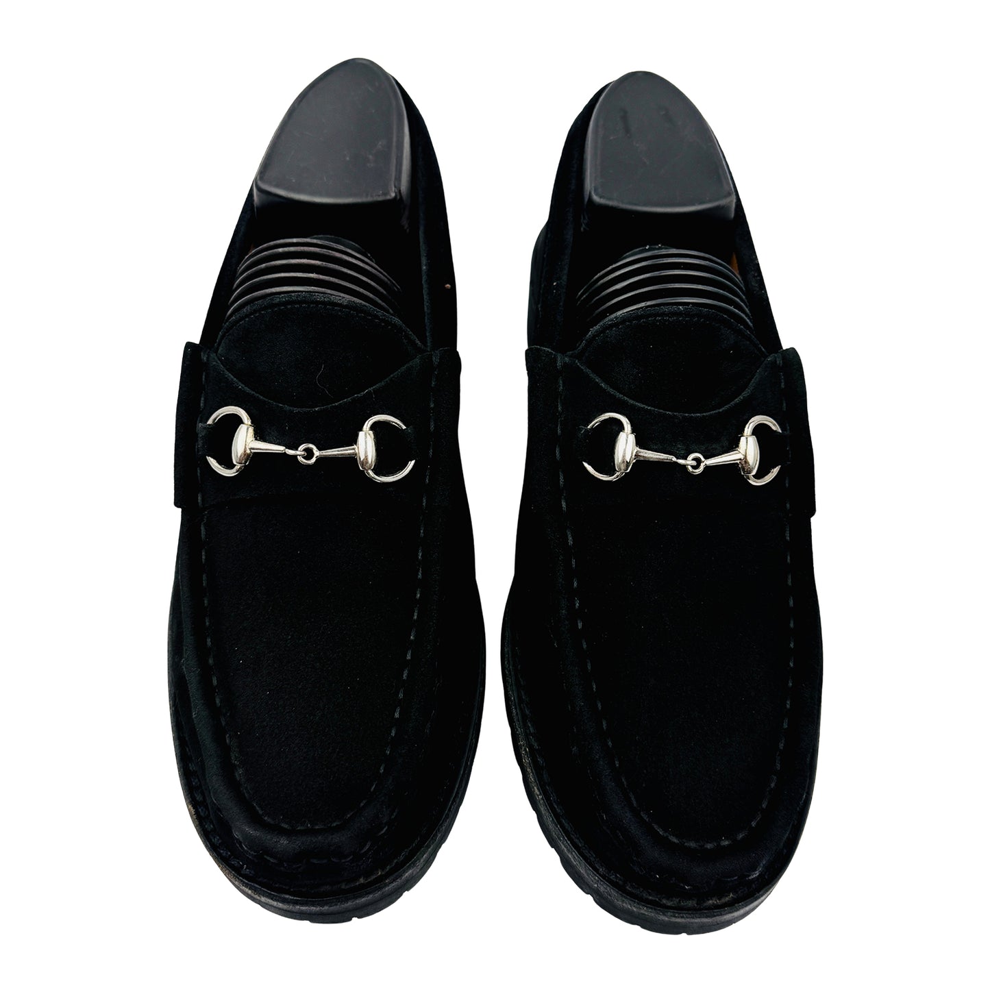 Gucci Horsebit Black Loafers (Size 37.5/38) - 101 6105